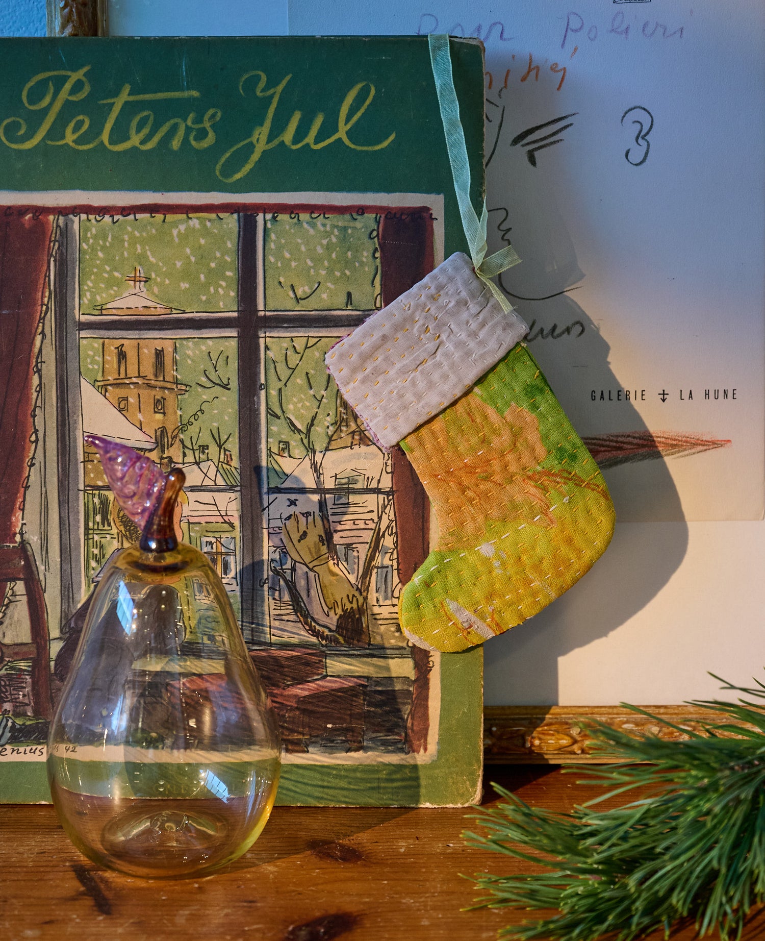 Christmas Sock Ornament - No. 40