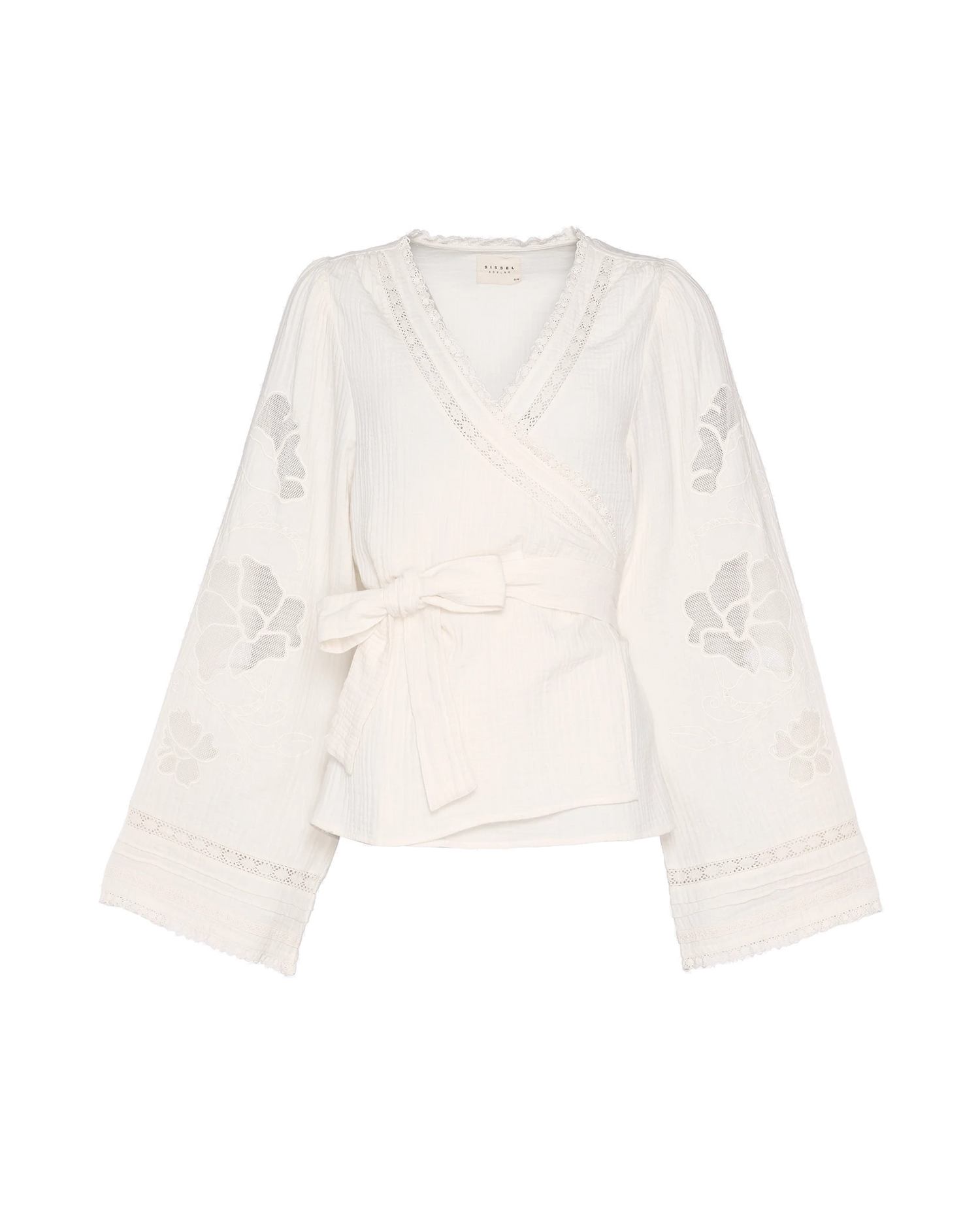 Winfrey Wrap Top - Ecru