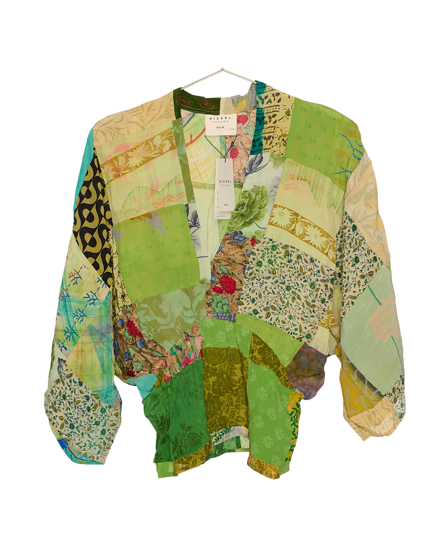 Juno SILK Patchwork Top - No. 100