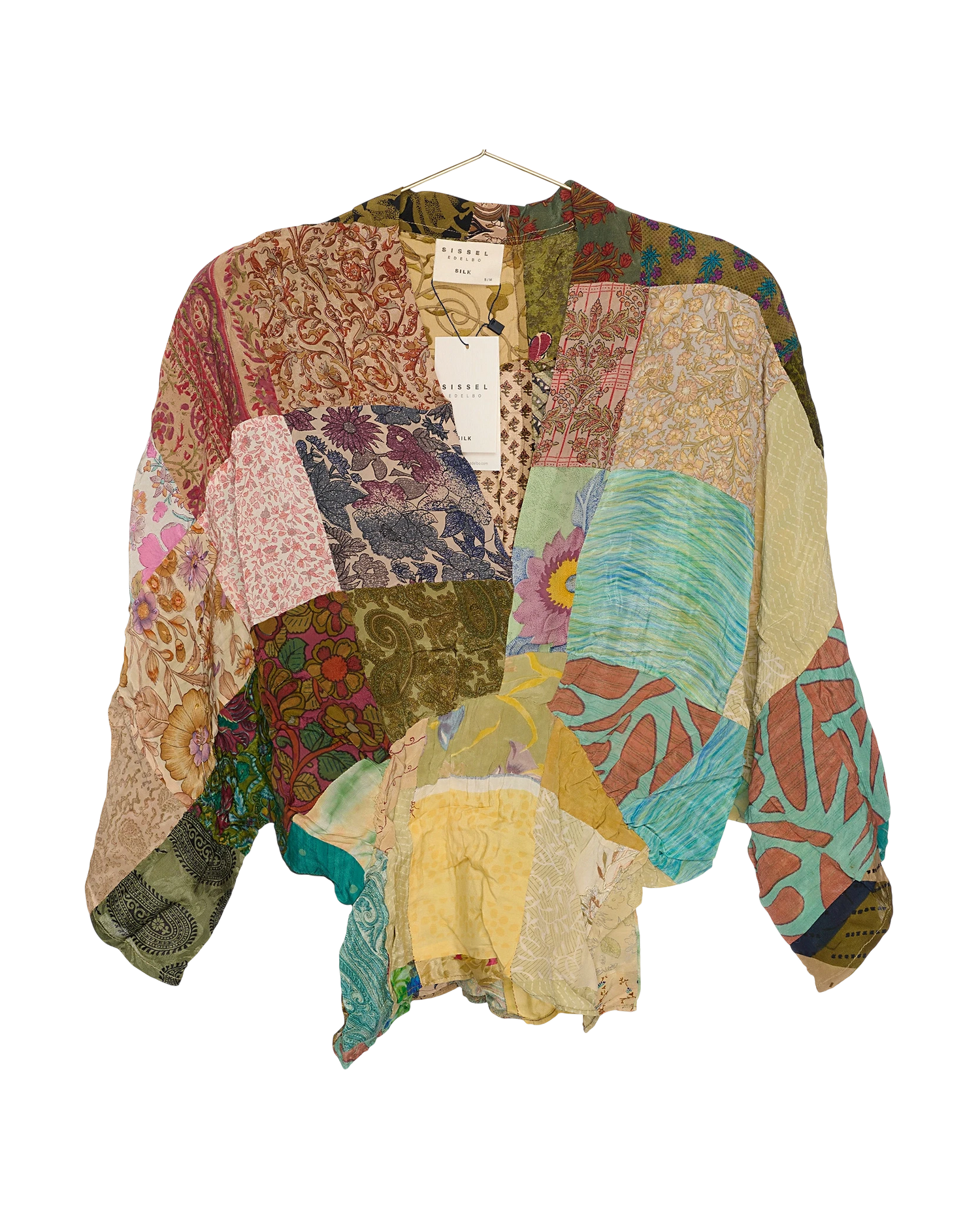 Juno SILK Patchwork Top - No. 109