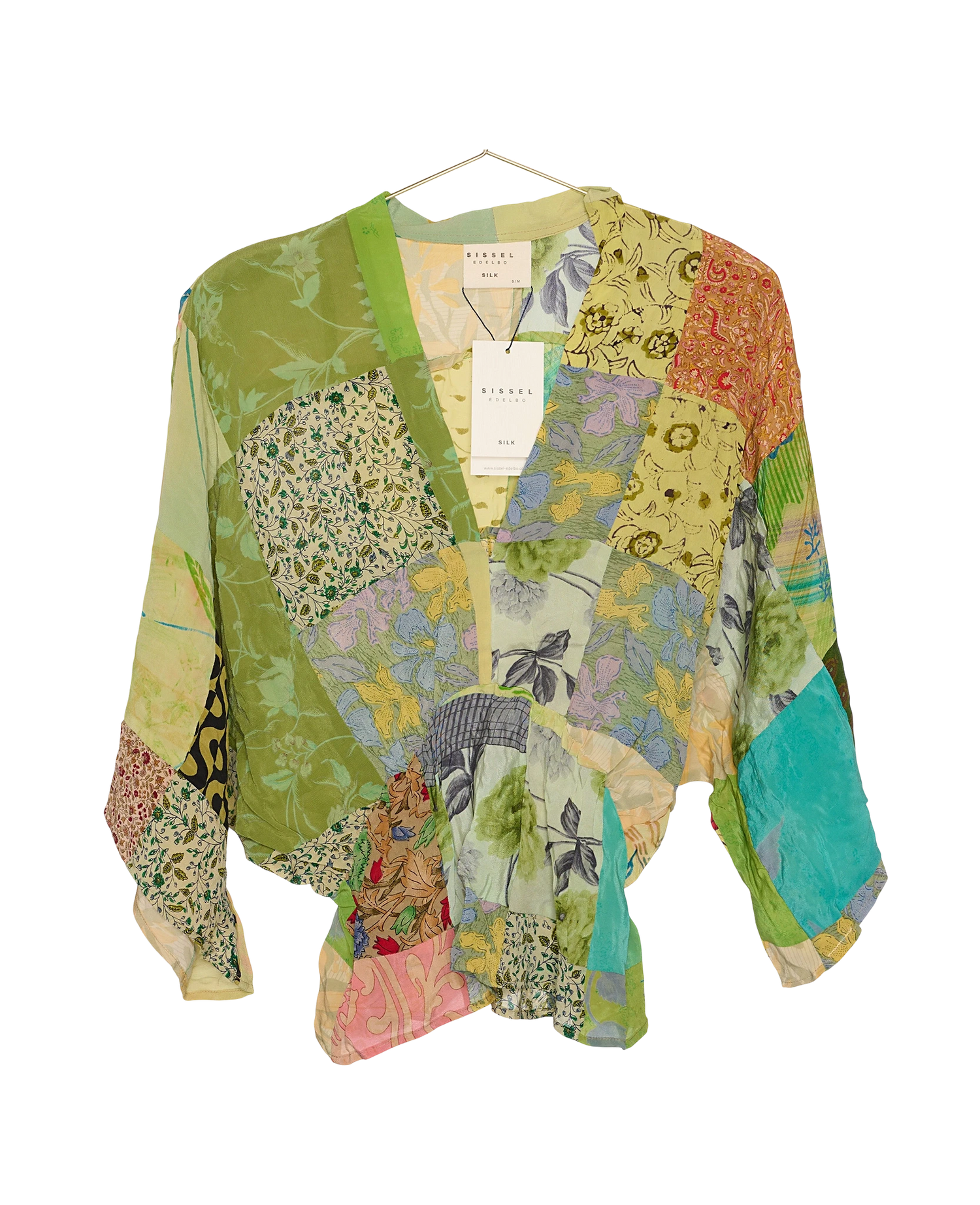 Juno SILK Patchwork Top - No. 115