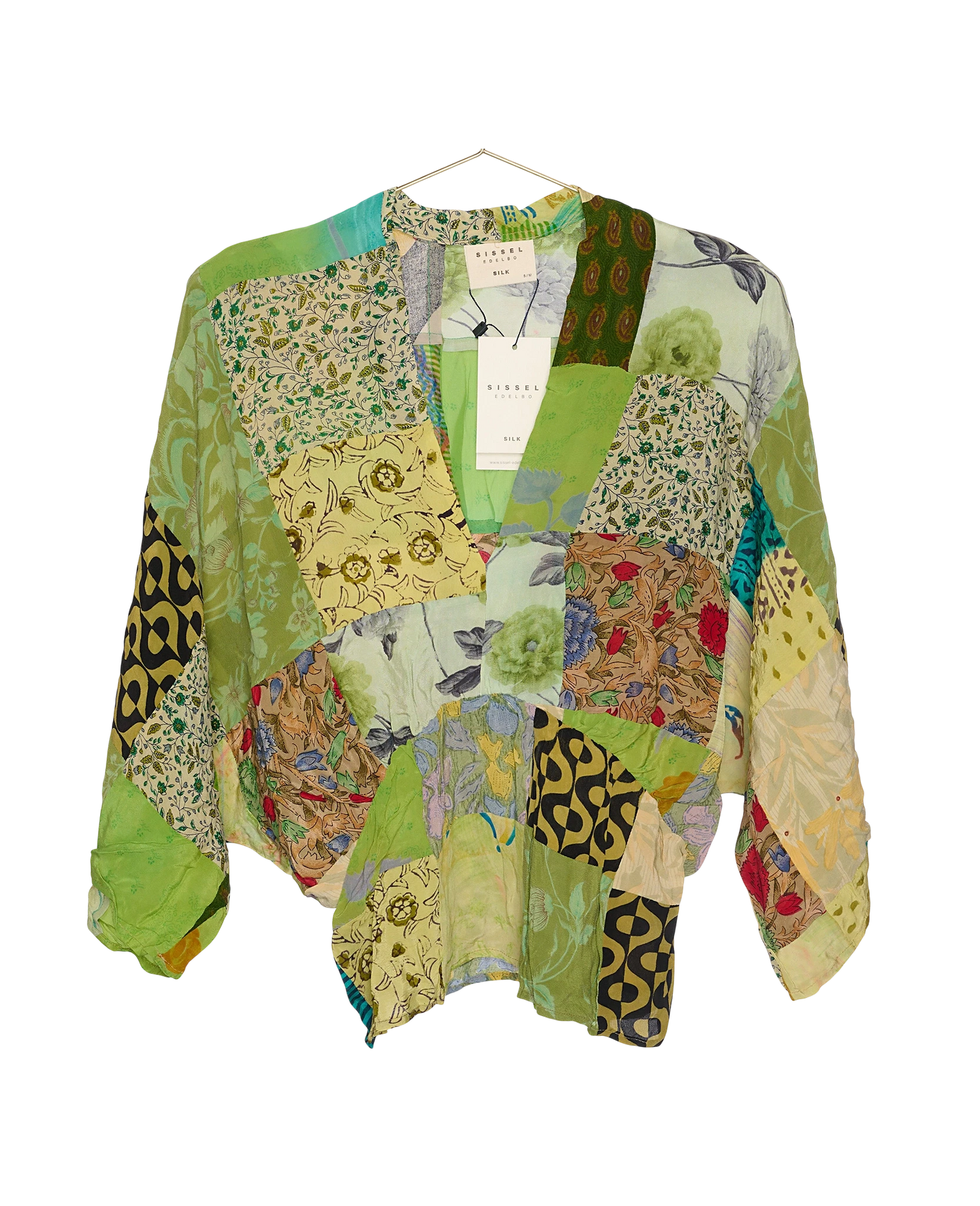 Juno SILK Patchwork Top - No. 117