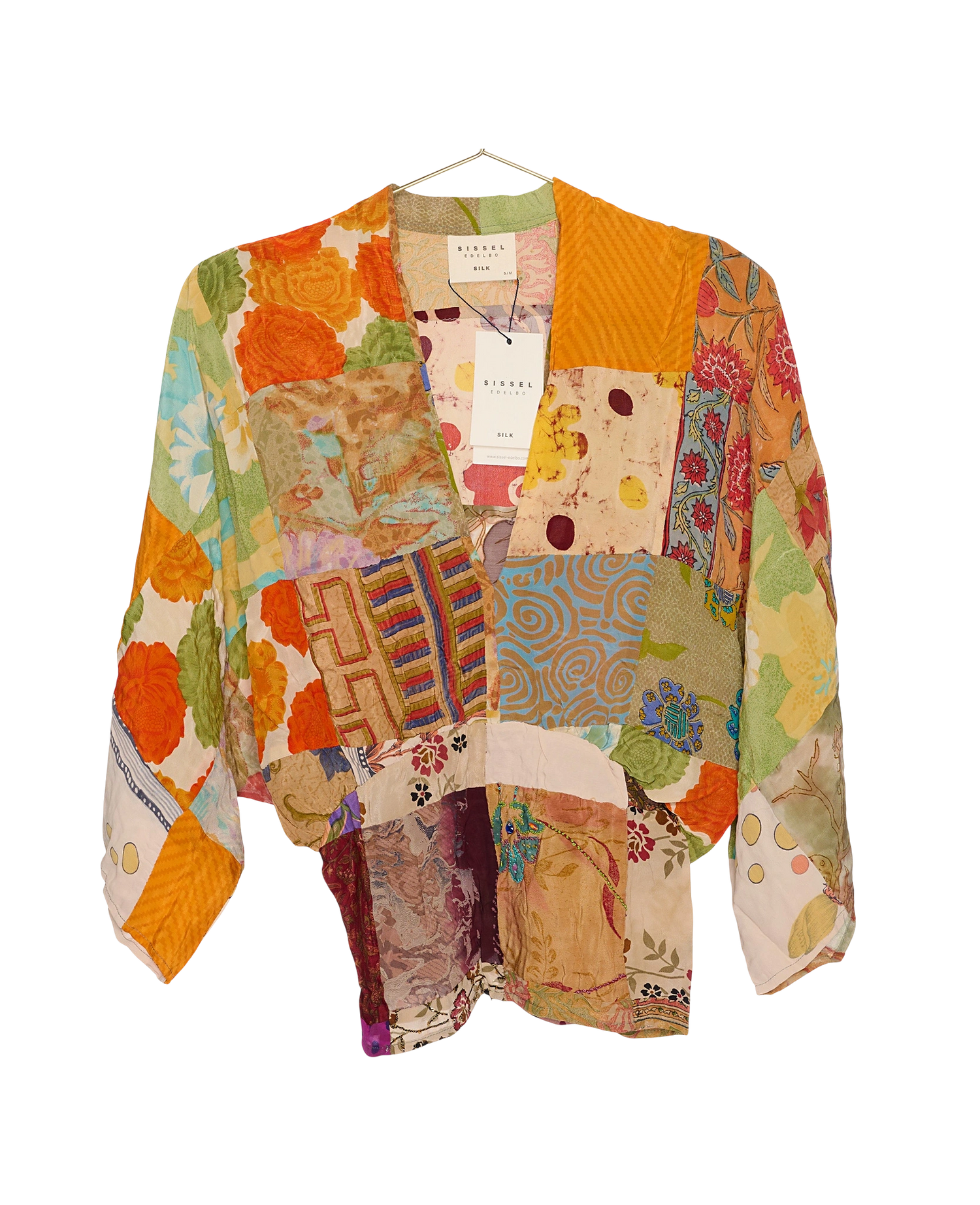 Juno SILK Patchwork Top - No. 121