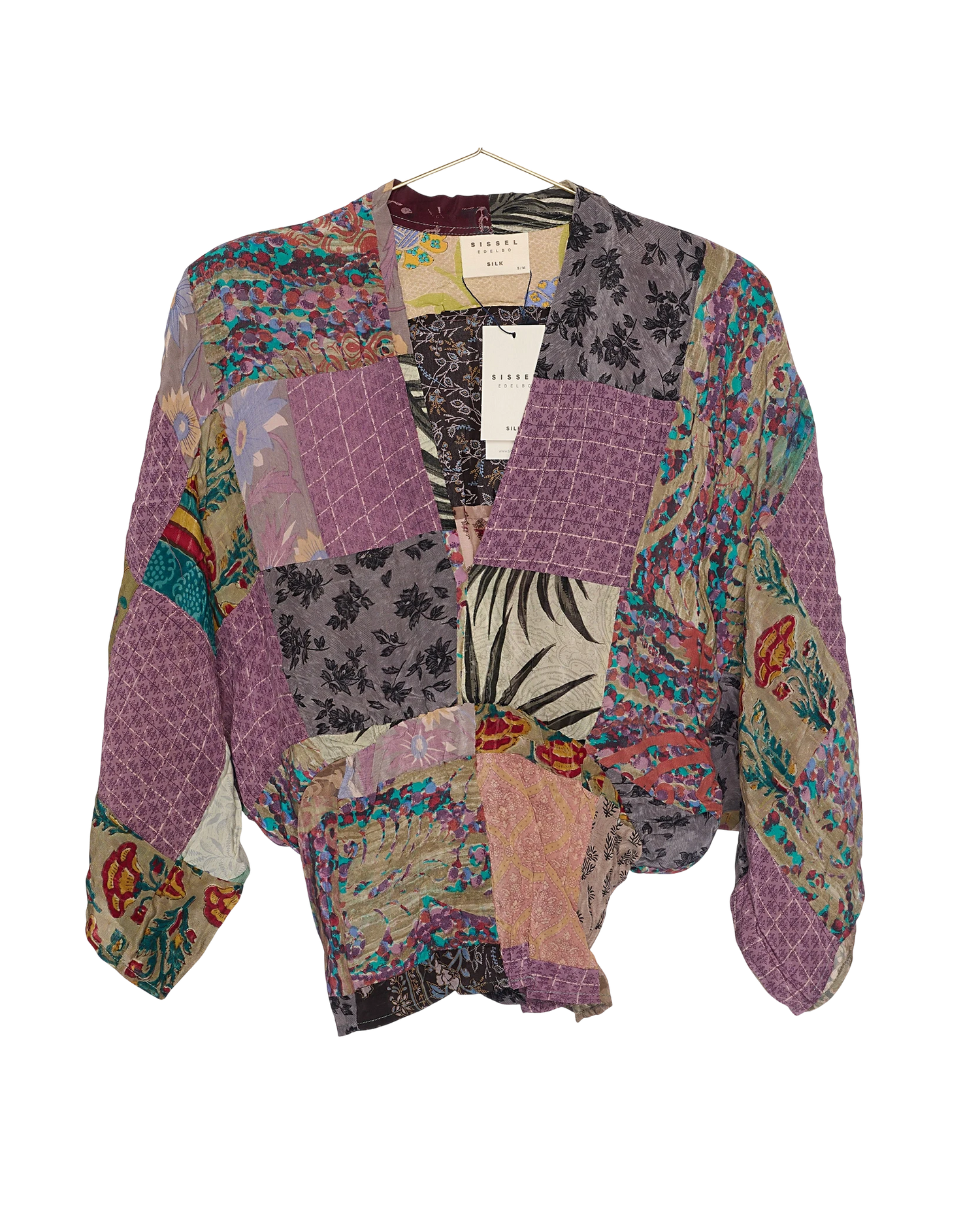 Juno SILK Patchwork Top - No. 122