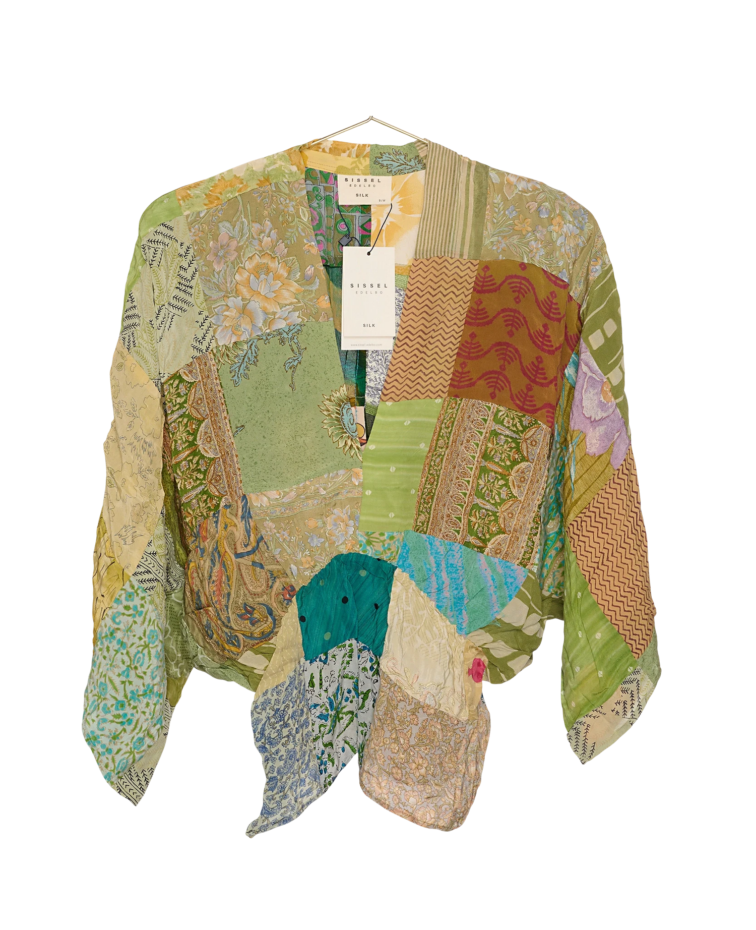 Juno SILK Patchwork Top - No. 126