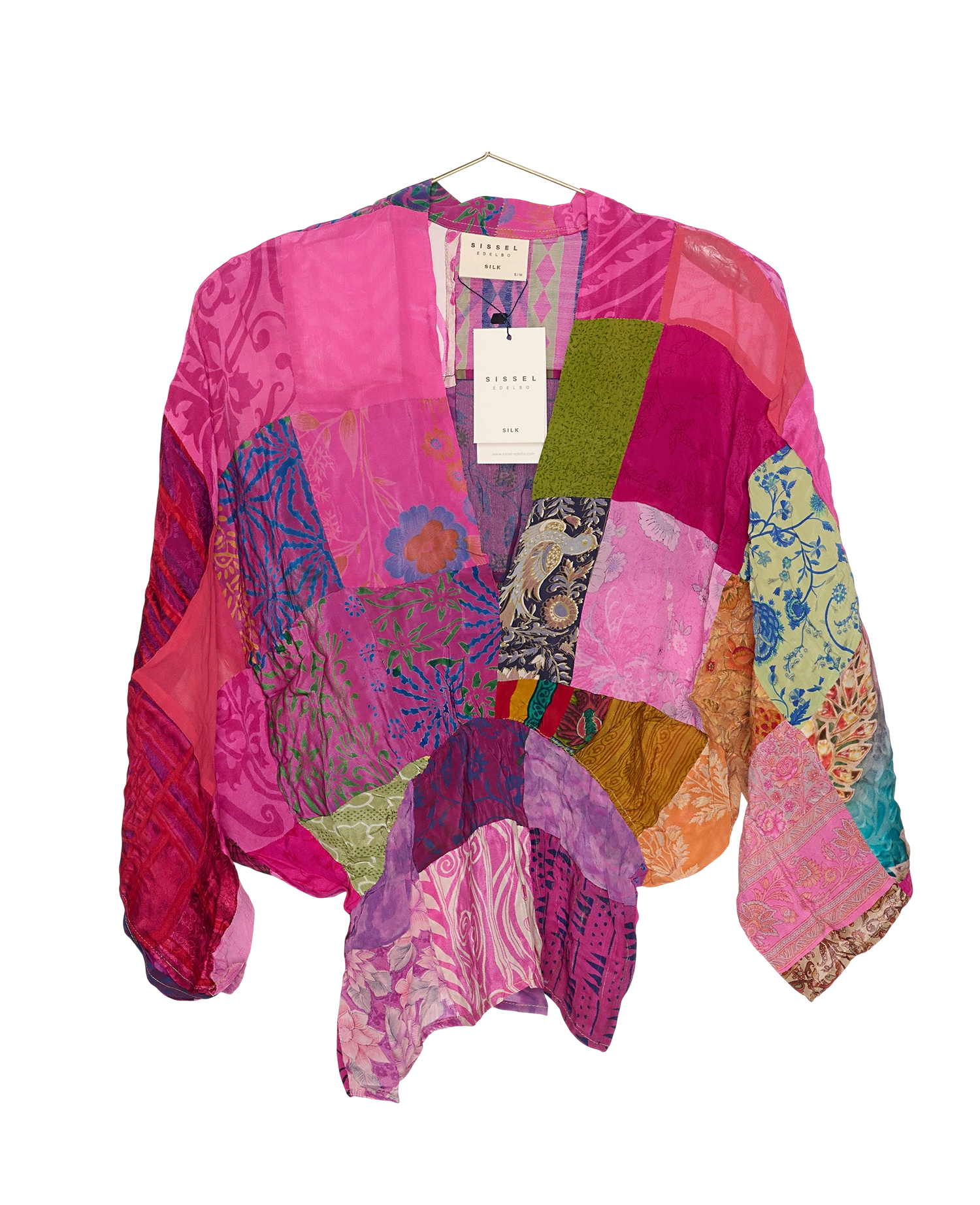 Juno SILK Patchwork Top - No. 156