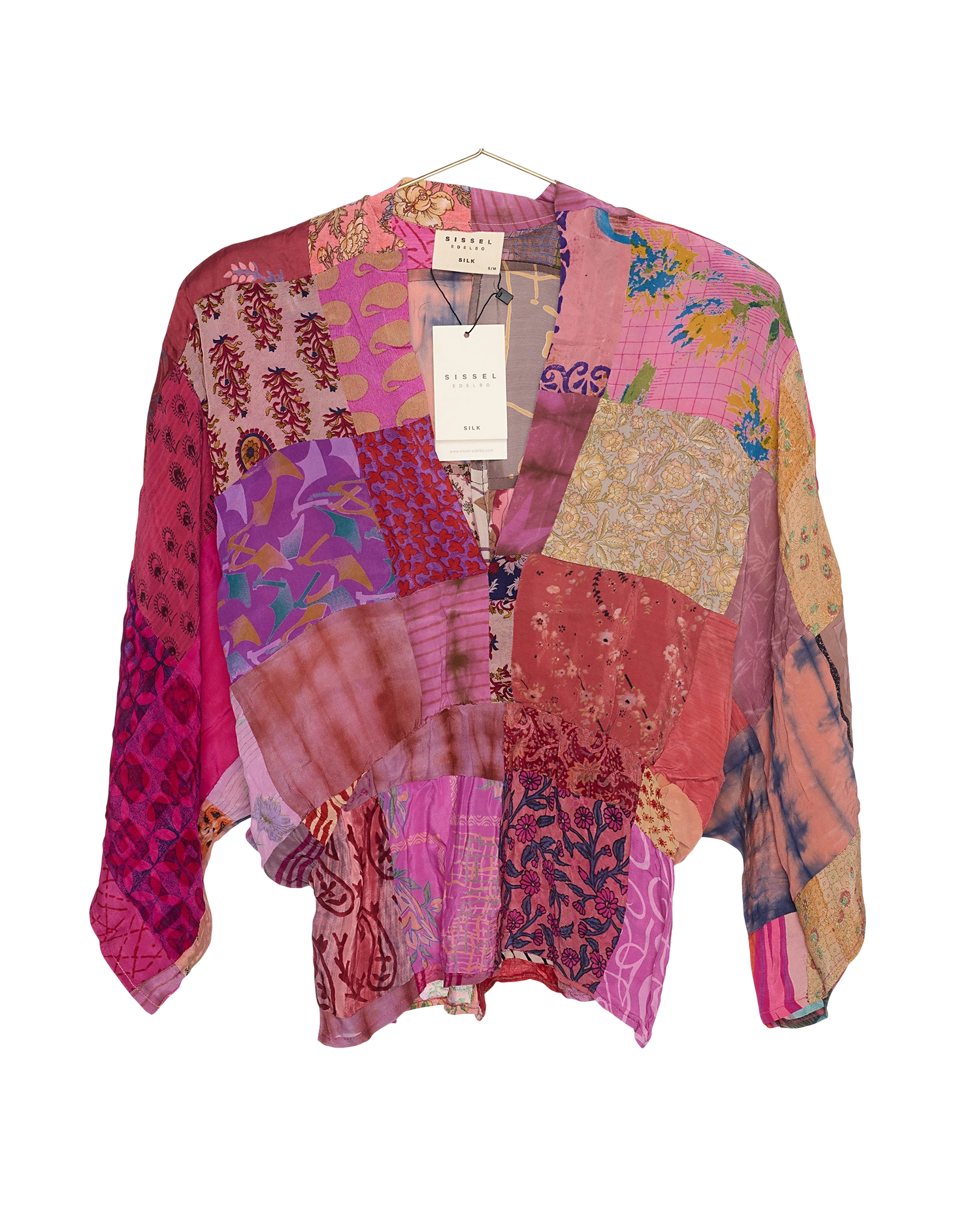 Juno SILK Patchwork Top - No. 164