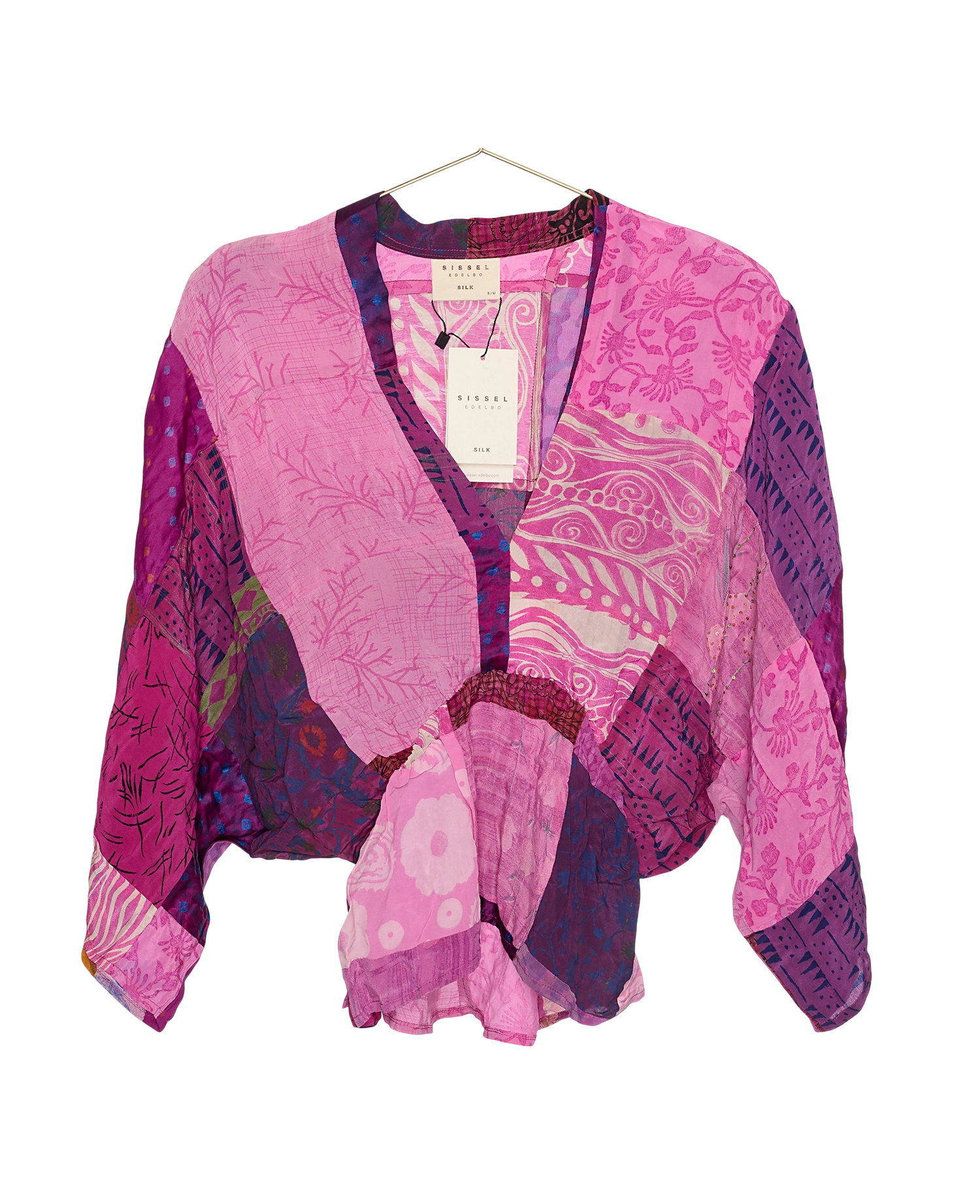 Juno SILK Patchwork Top - No. 170
