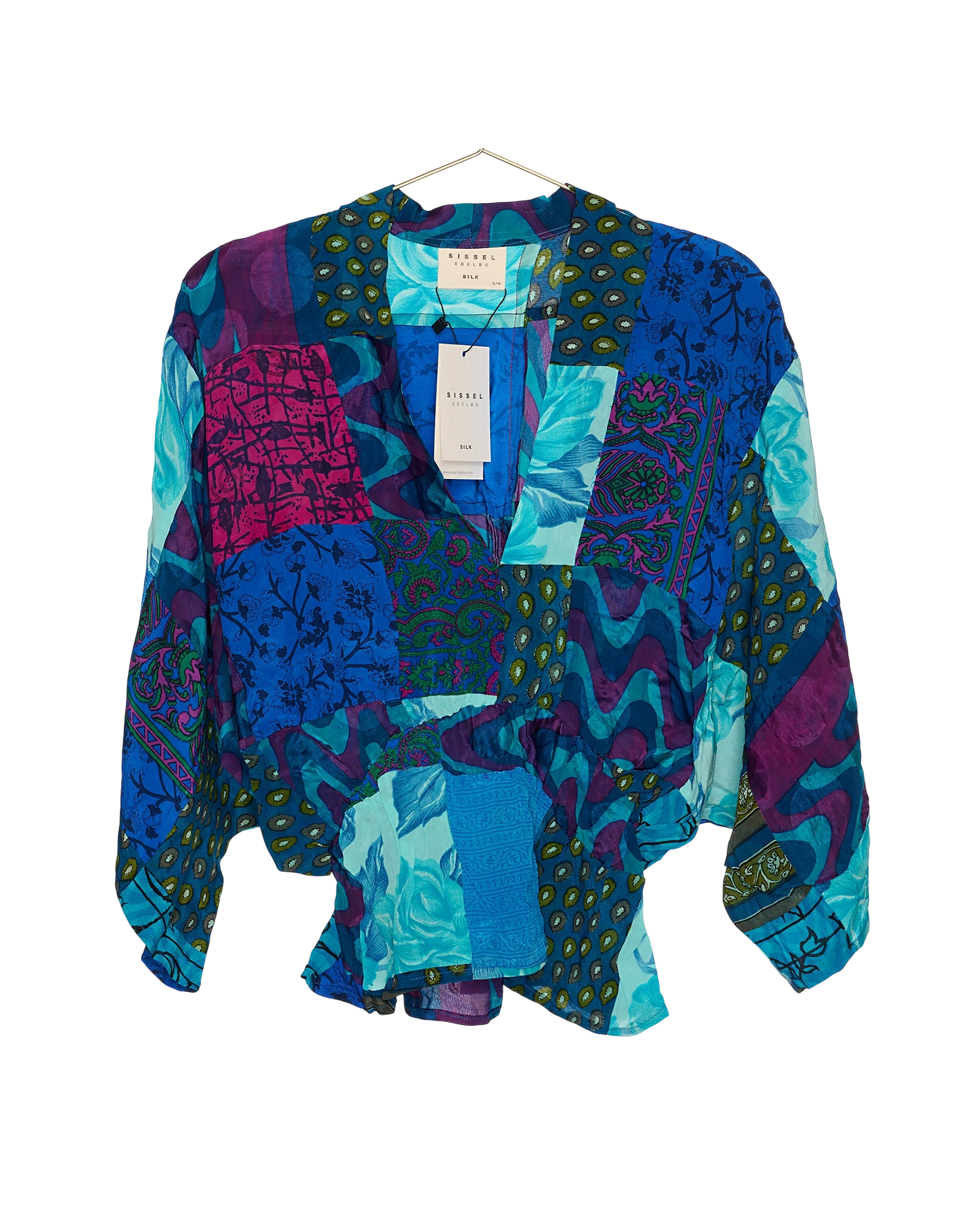 Juno SILK Patchwork Top - No. 171