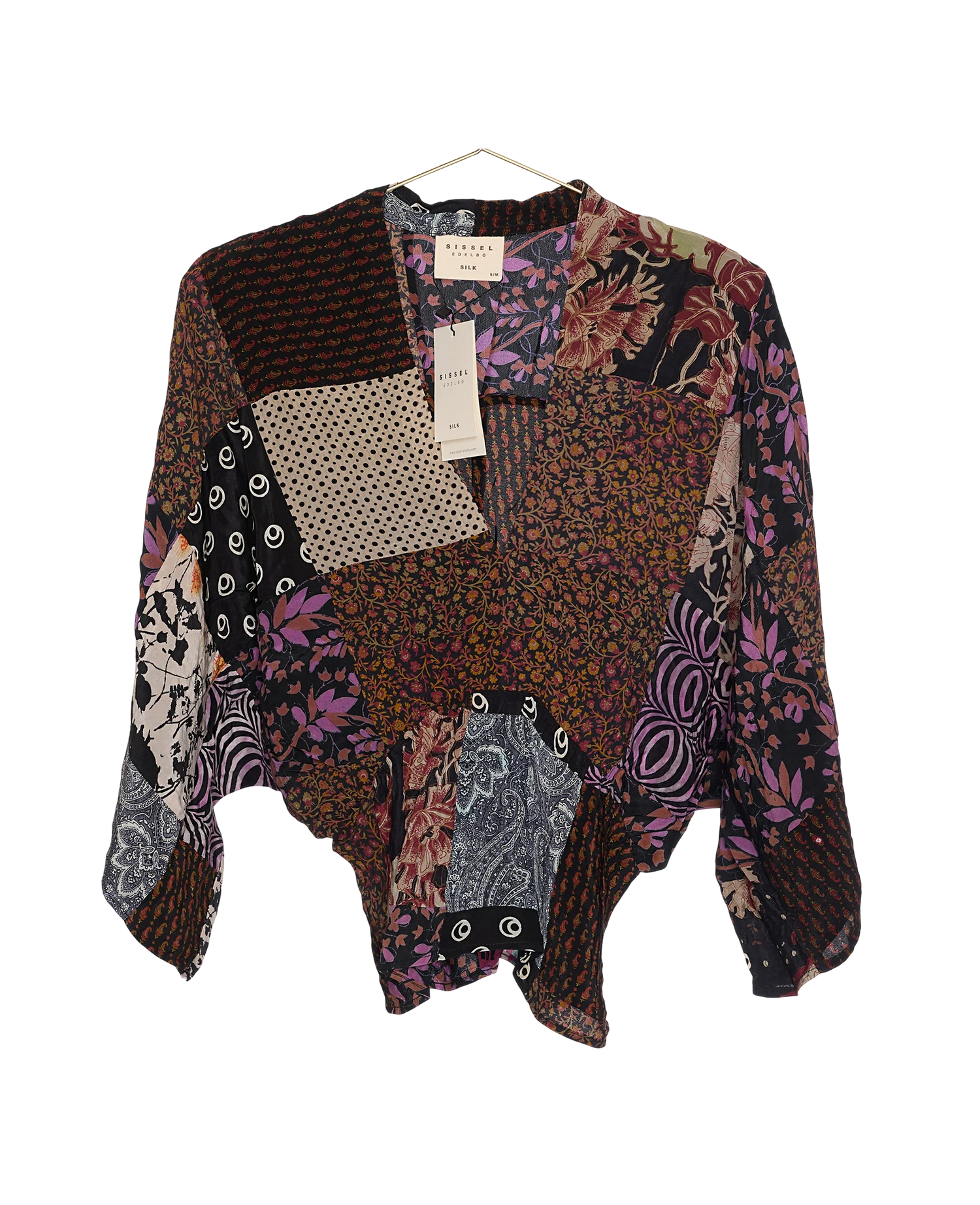 Juno SILK Patchwork Top - No. 202