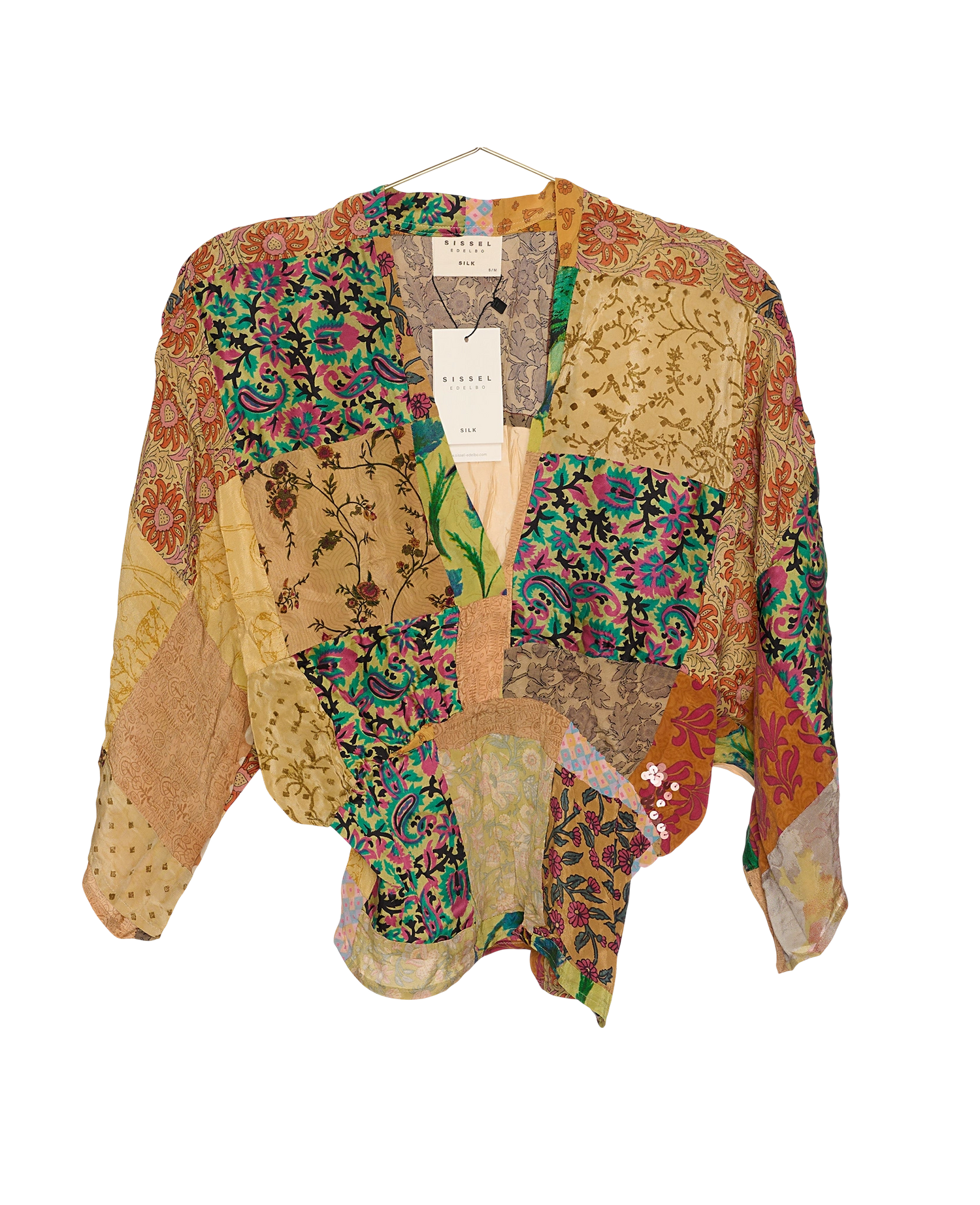 Juno SILK Patchwork Top - No. 204
