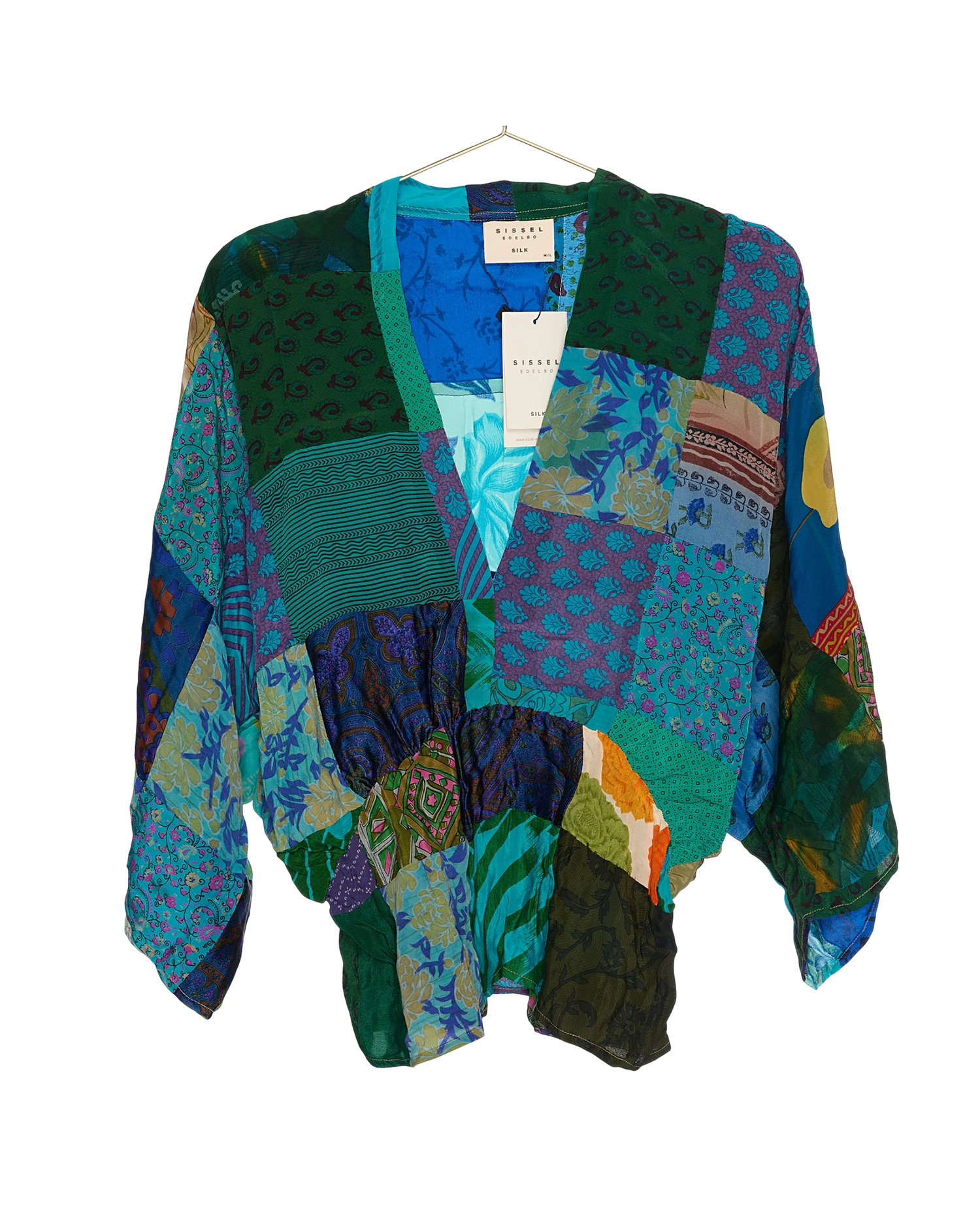Juno SILK Patchwork Top - No. 209