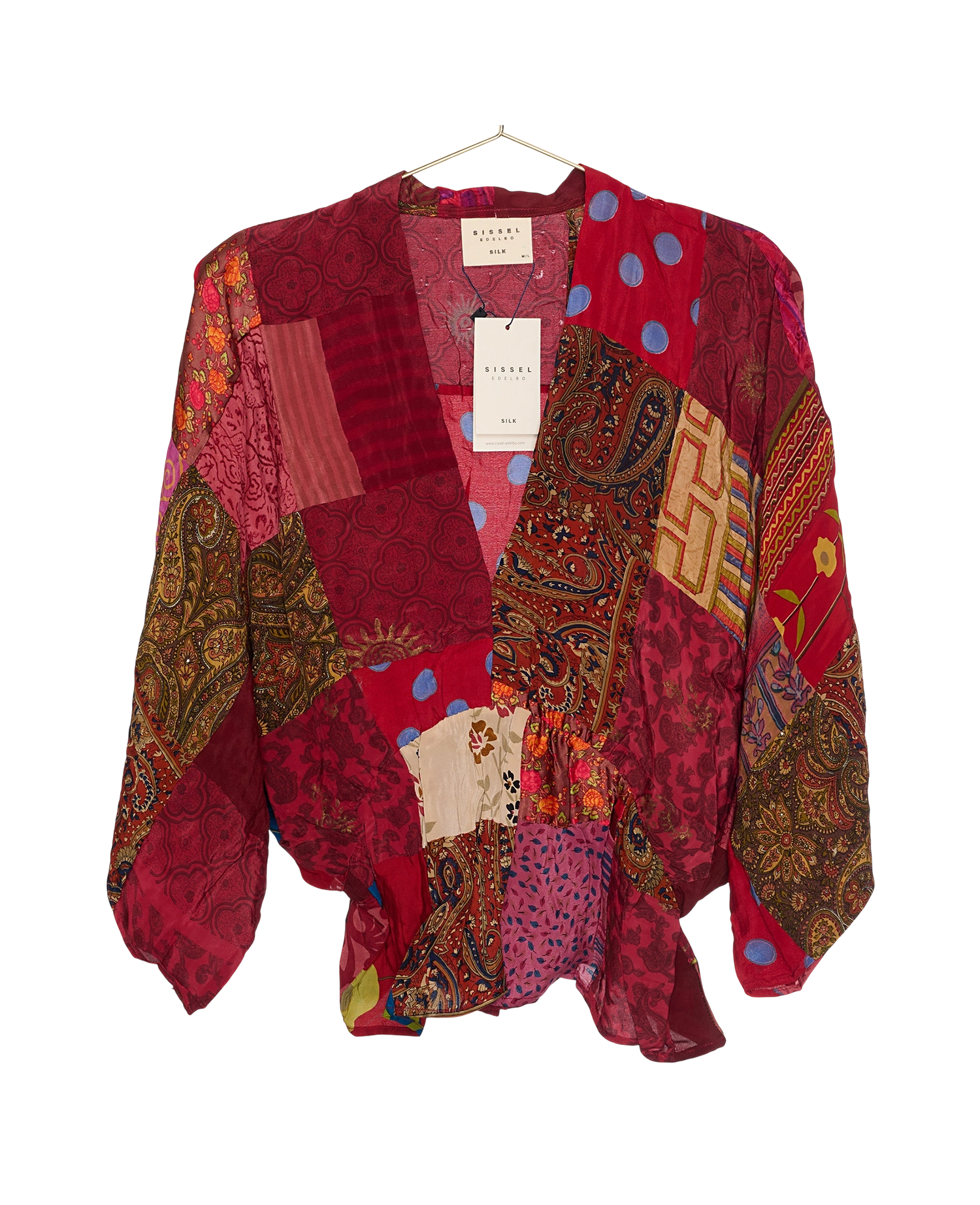 Juno SILK Patchwork Top - No. 213