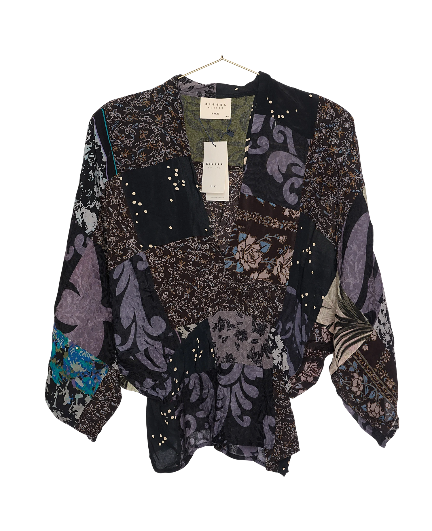 Juno SILK Patchwork Top - No. 215