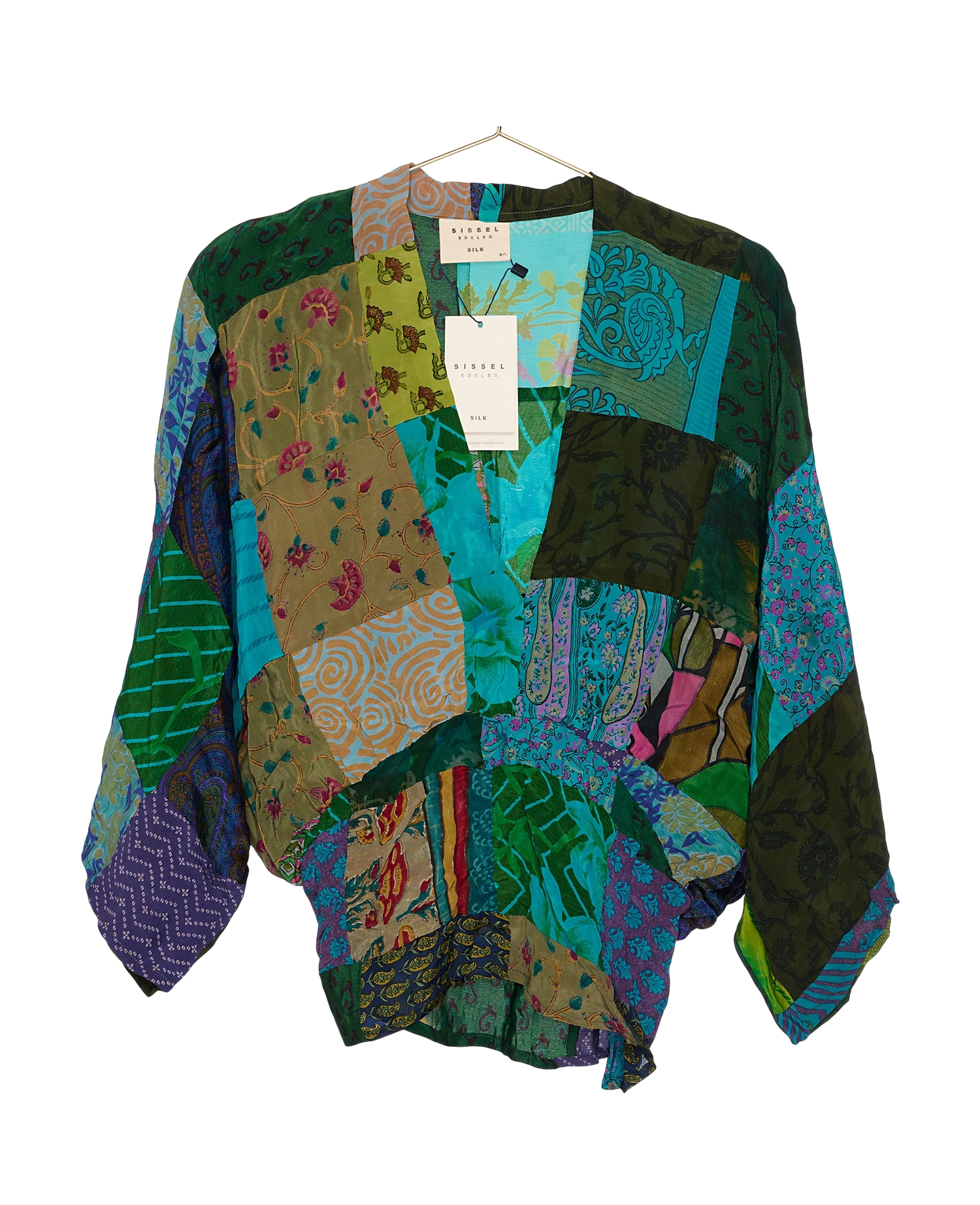 Juno SILK Patchwork Top - No. 226
