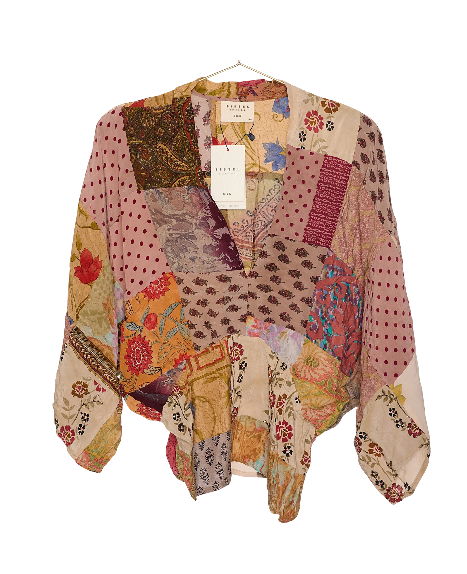 Juno SILK Patchwork Top - No. 228