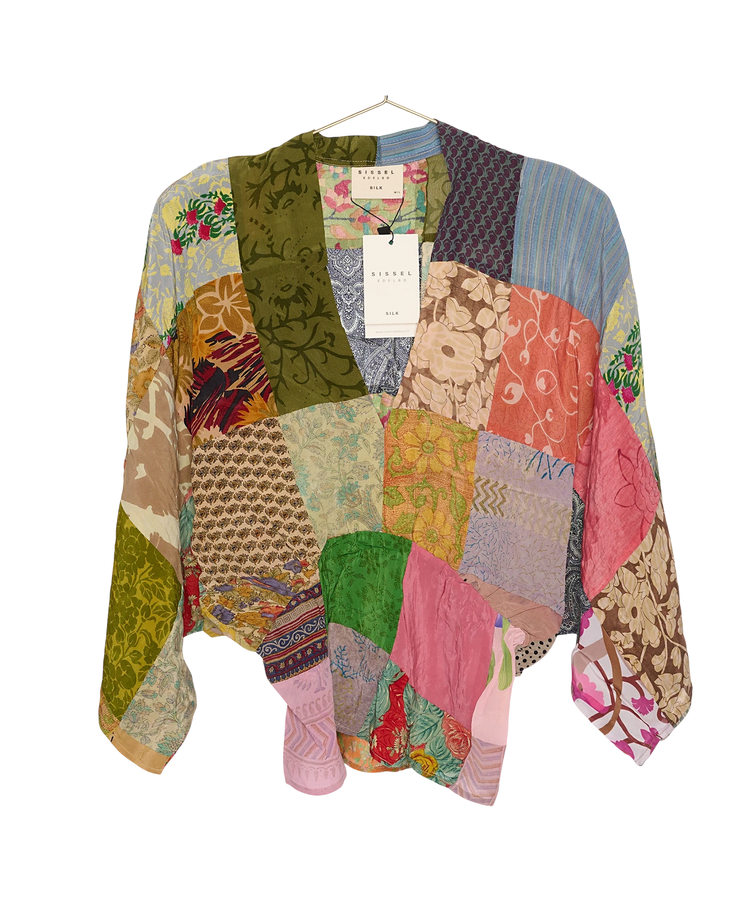 Juno SILK Patchwork Top - No. 229