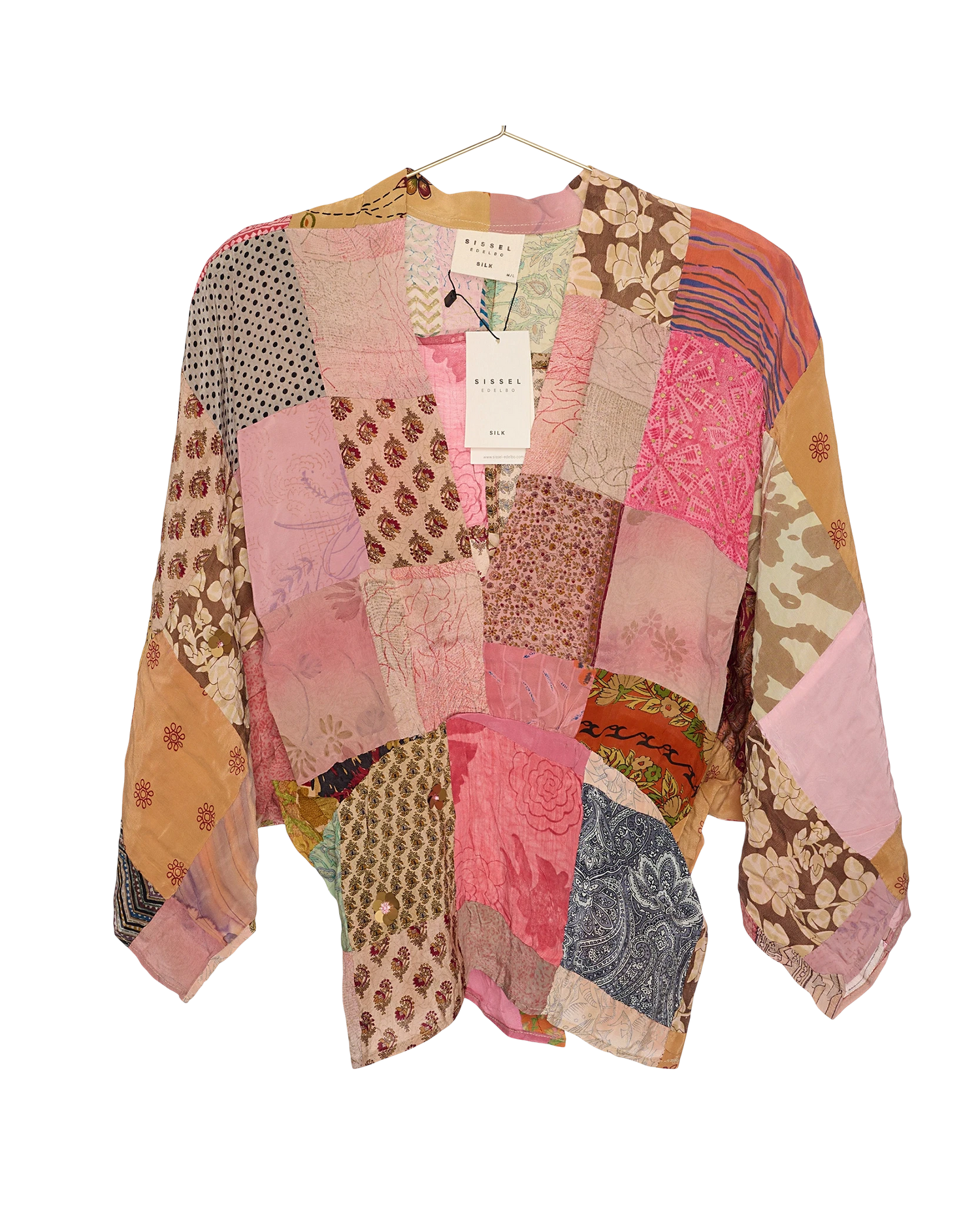 Juno SILK Patchwork Top - No. 234