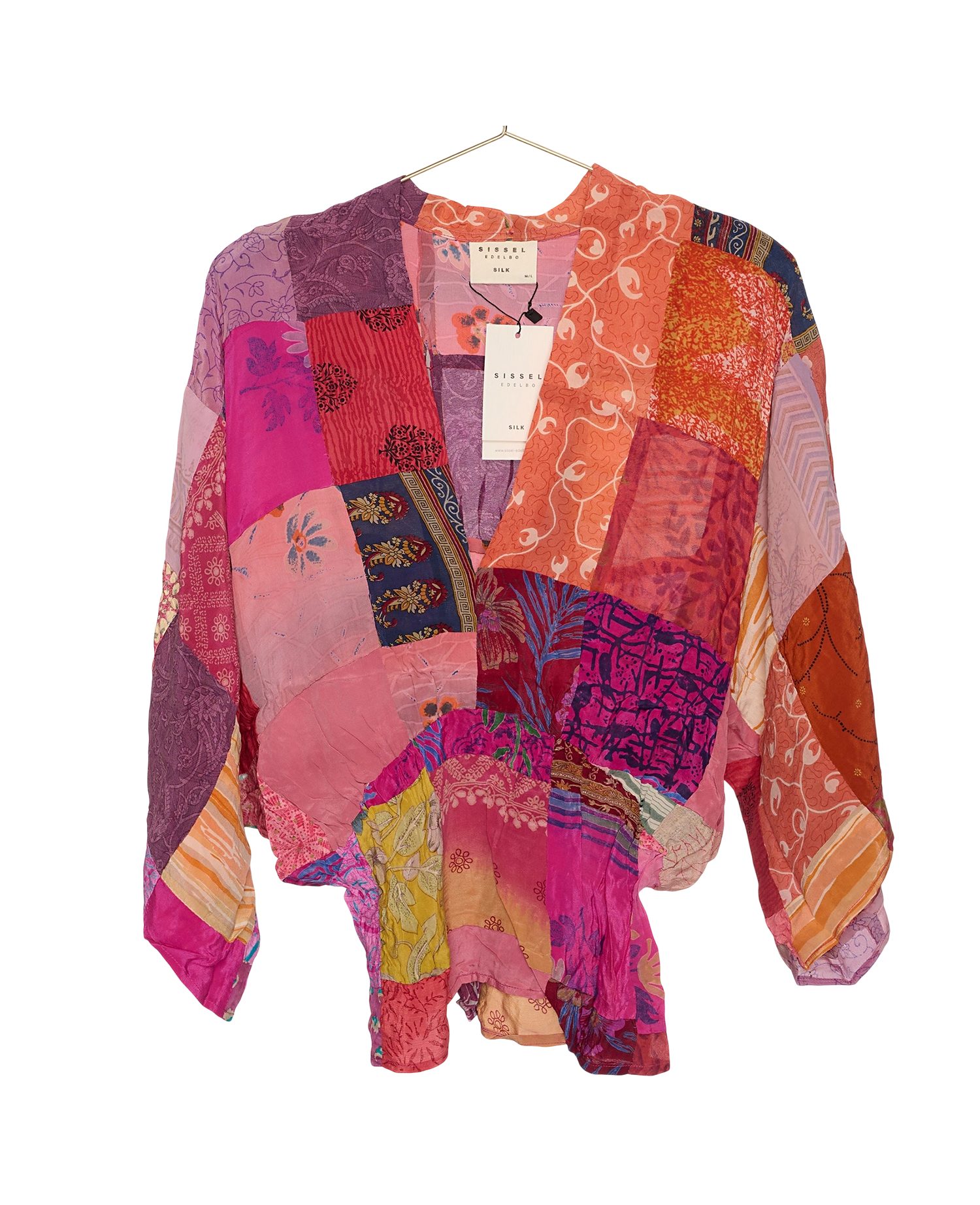 Juno SILK Patchwork Top - No. 249
