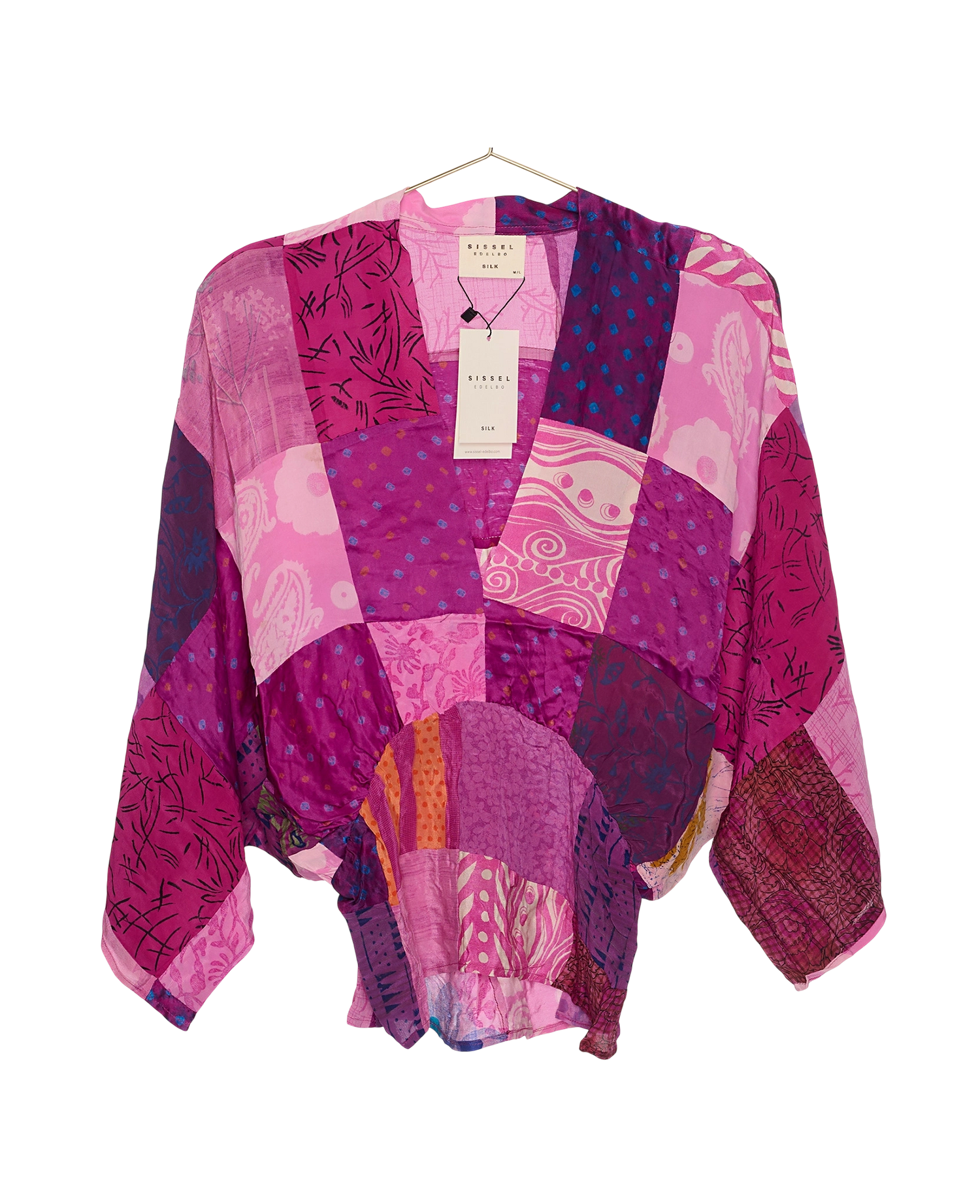 Juno SILK Patchwork Top - No. 259