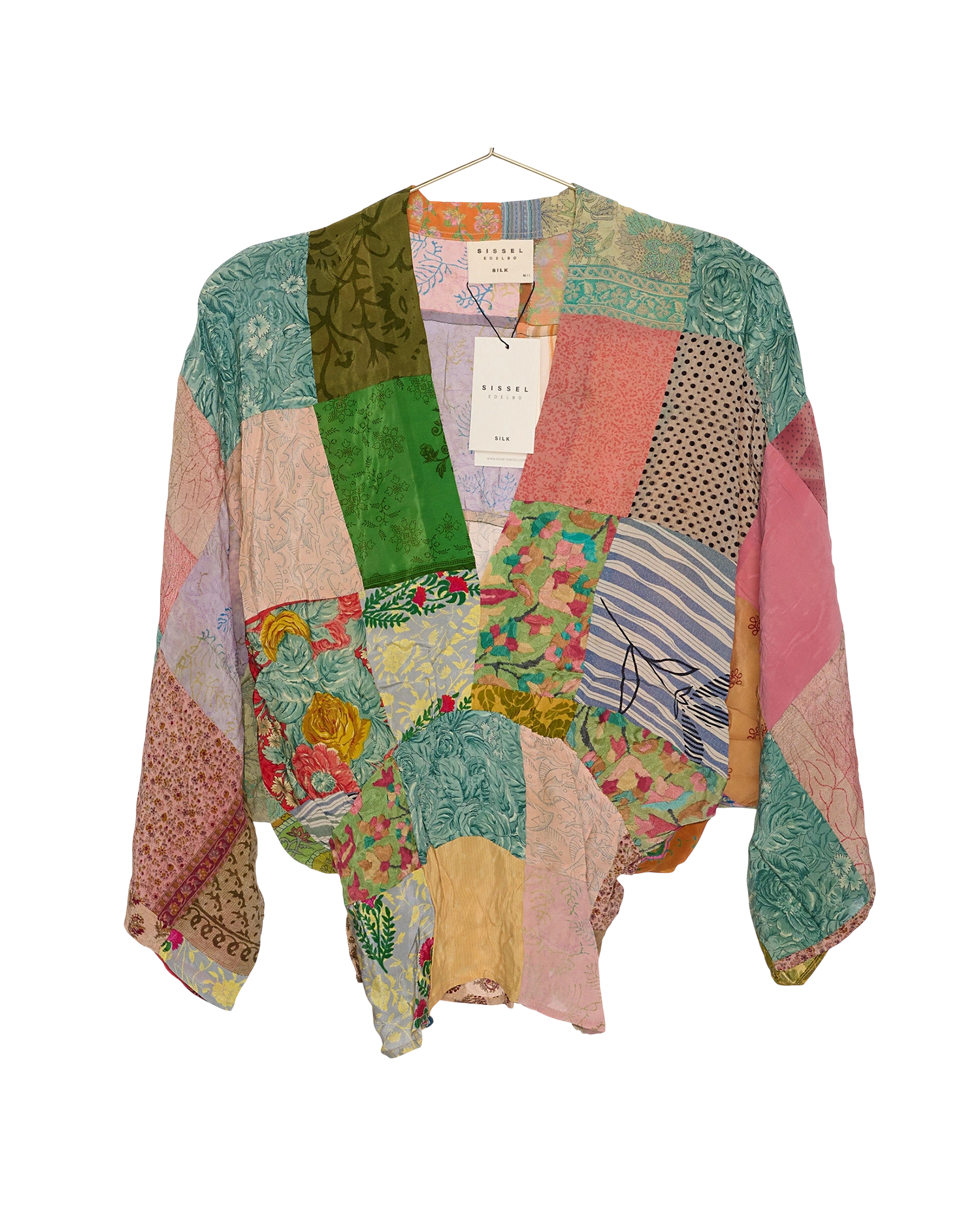 Juno SILK Patchwork Top - No. 260