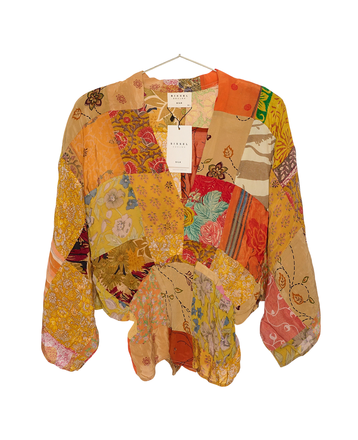Juno SILK Patchwork Top - No. 265