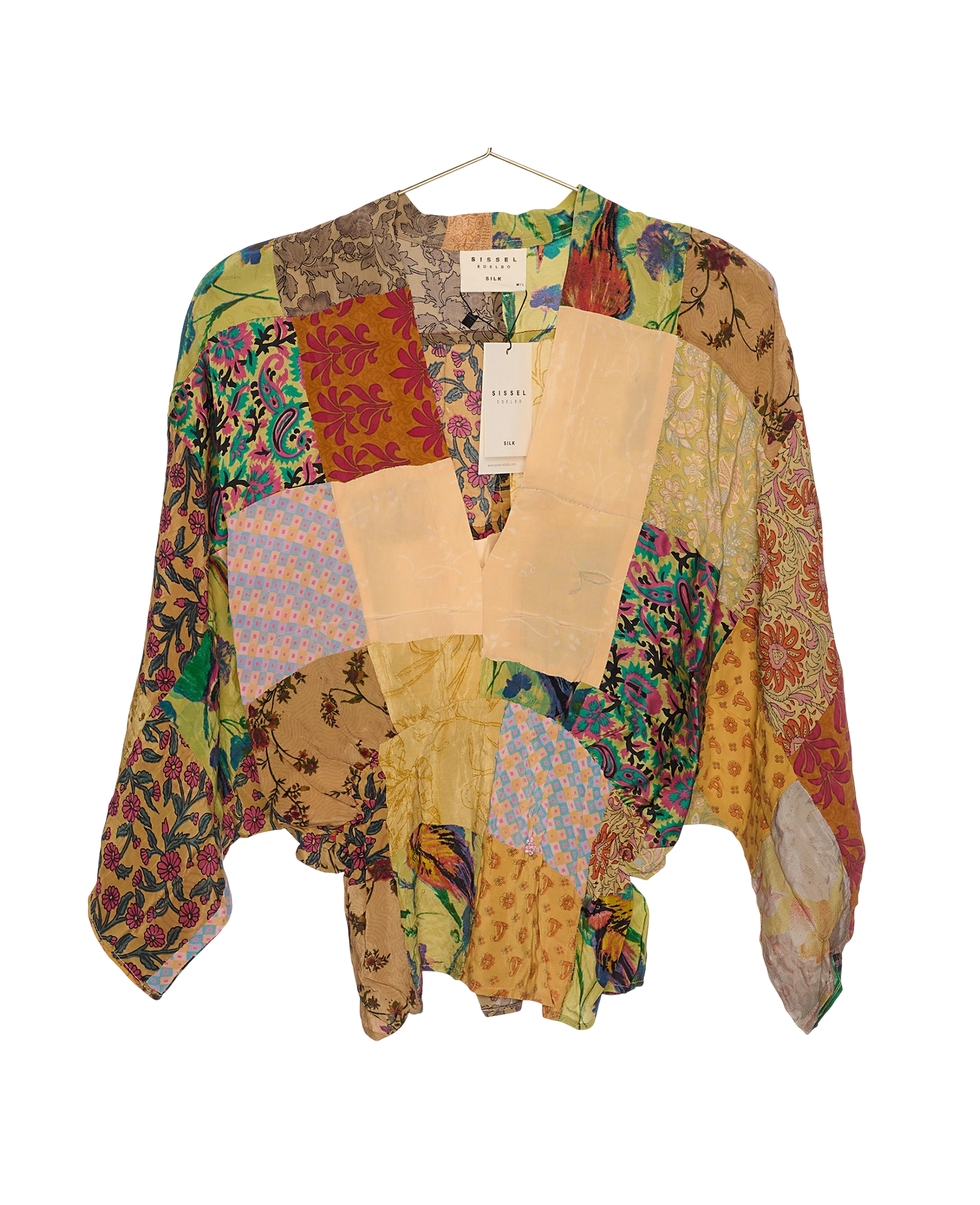 Juno SILK Patchwork Top - No. 268