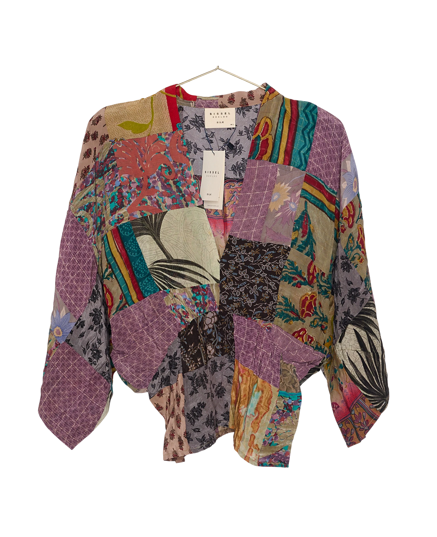Juno SILK Patchwork Top - No. 274