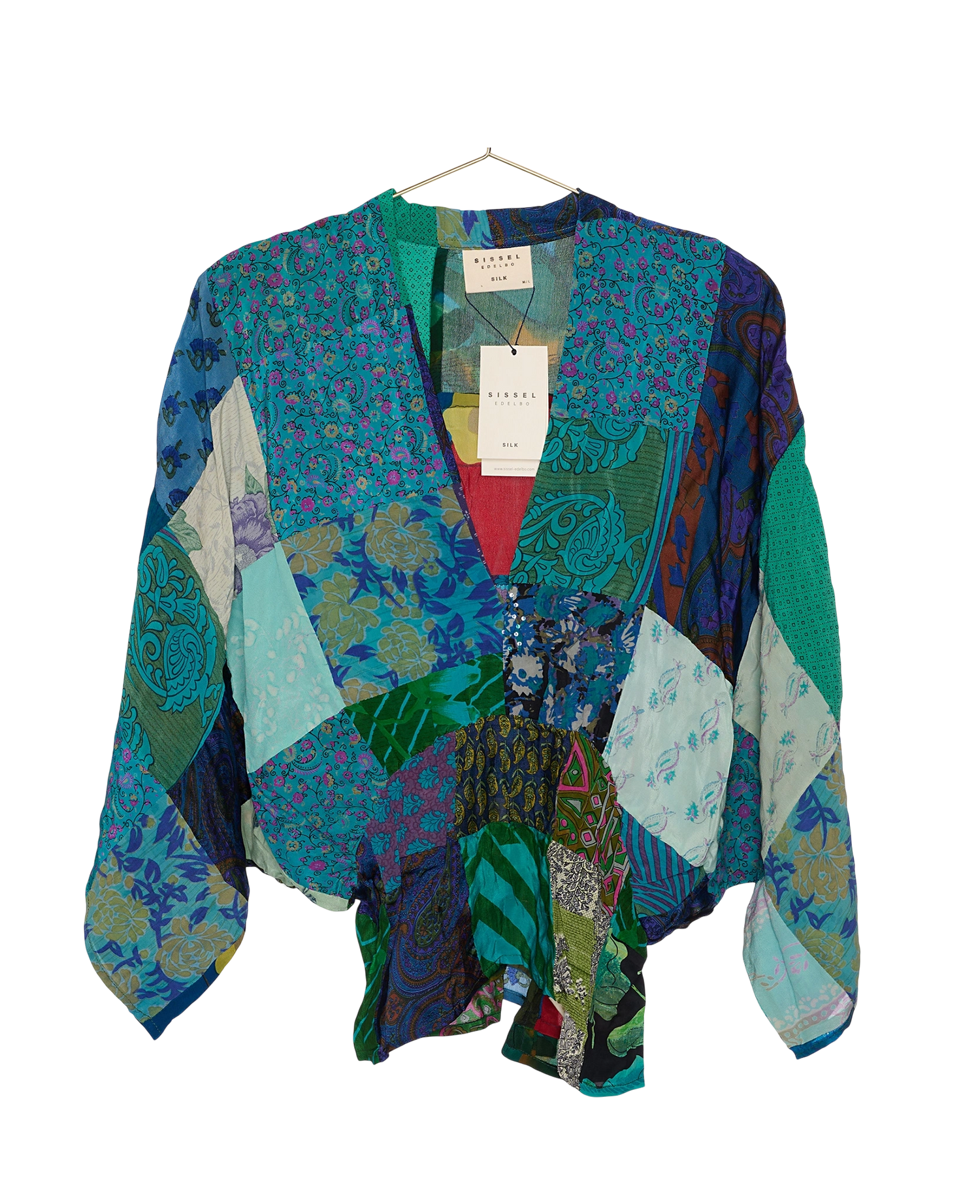 Juno SILK Patchwork Top - No. 275