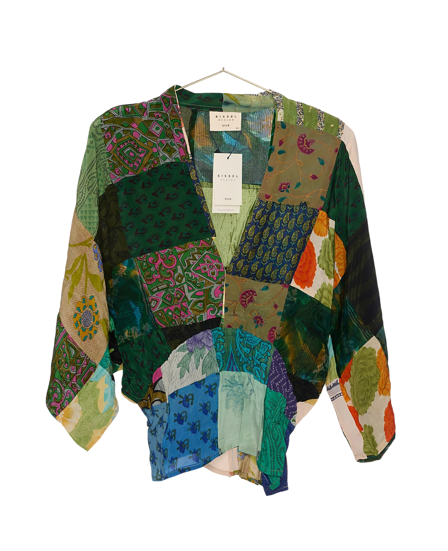 Juno SILK Patchwork Top - No. 276