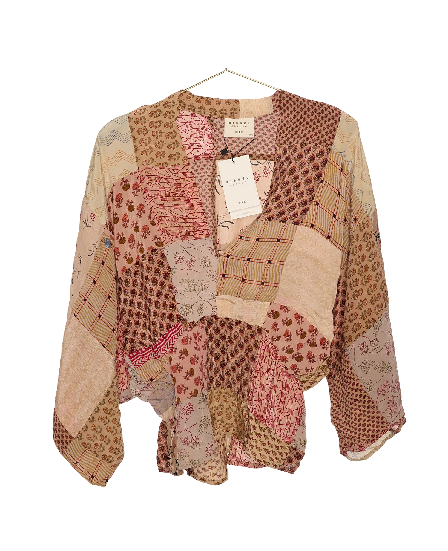 Juno SILK Patchwork Top - No. 284