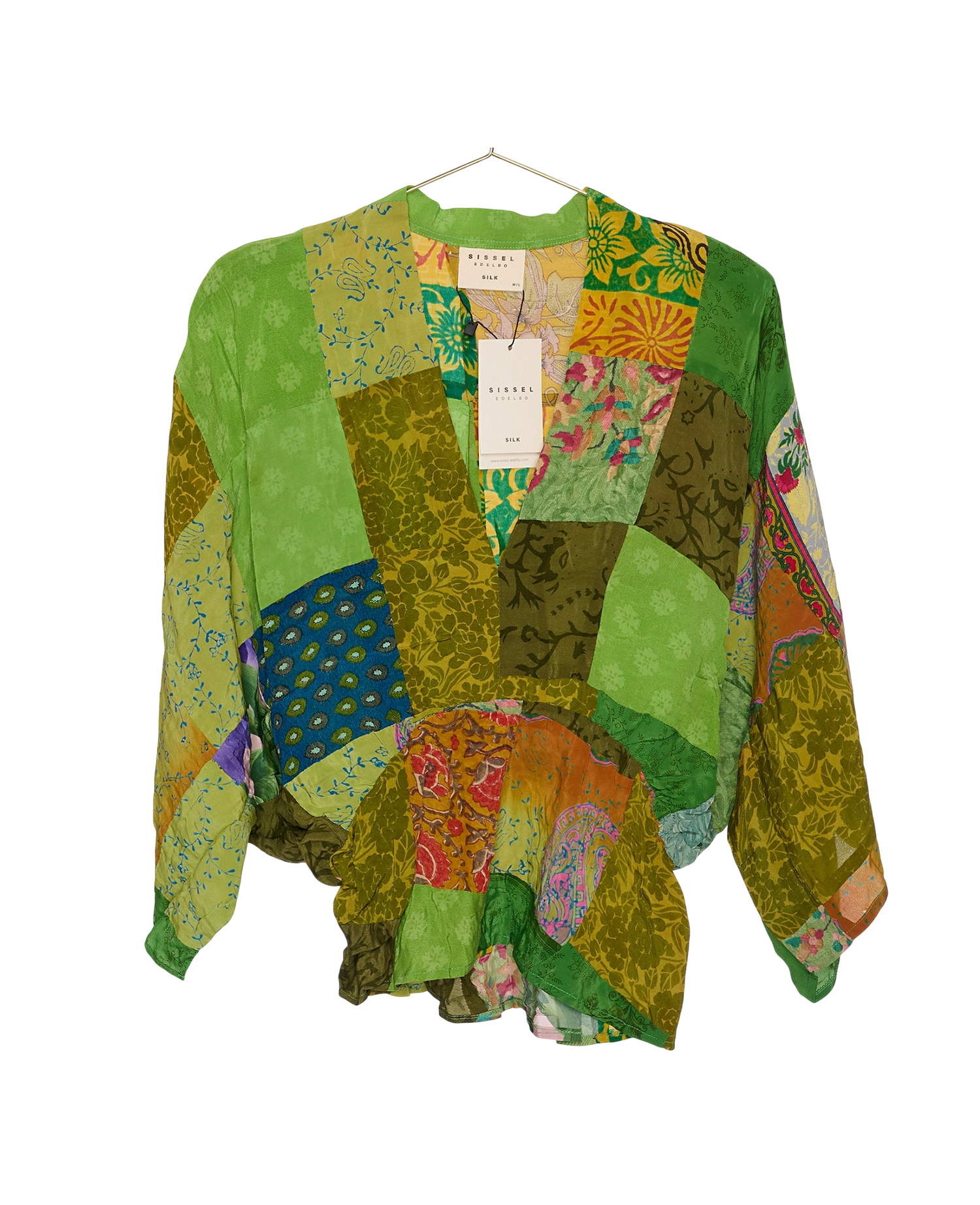 Juno SILK Patchwork Top - No. 290