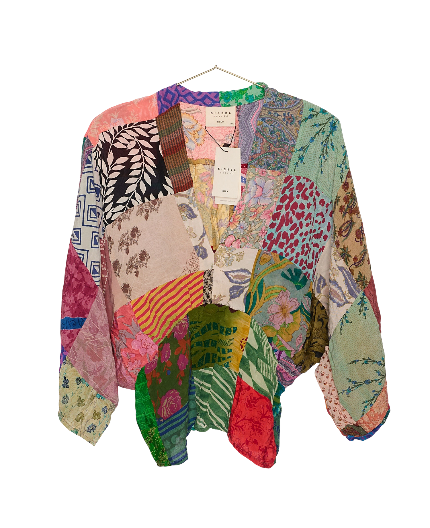 Juno SILK Patchwork Top - No. 291