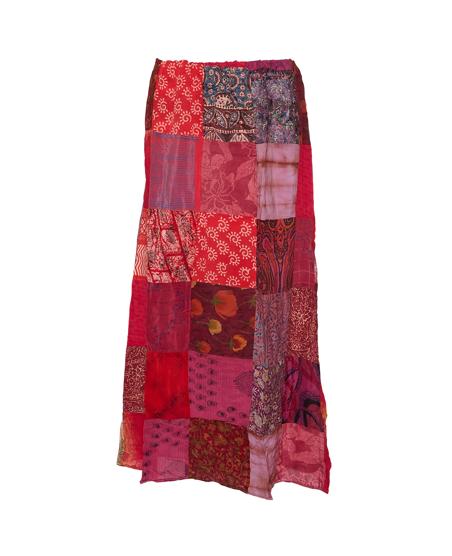 Maddie SILK Patchwork Skirt - No. 164