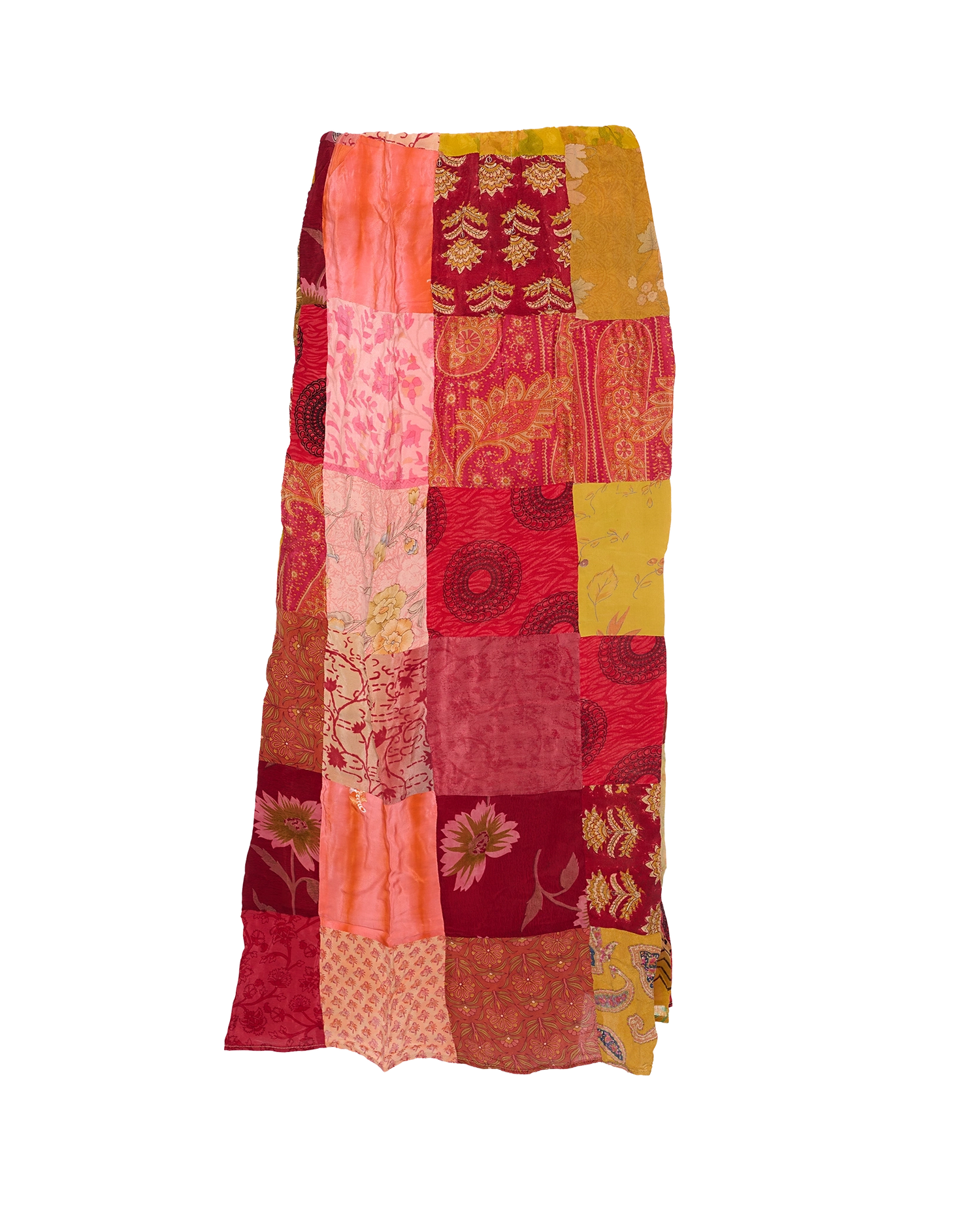 Maddie SILK Patchwork Skirt - No. 168