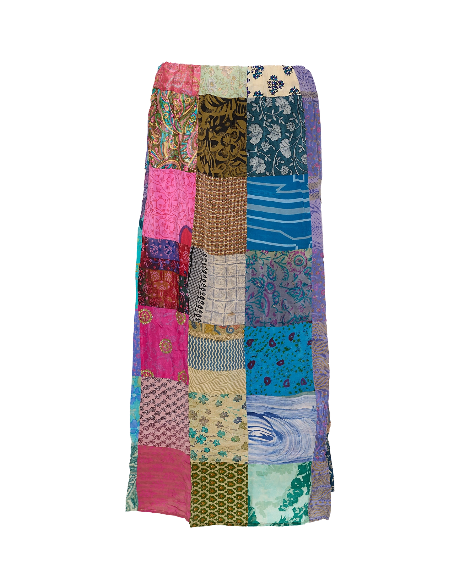 Maddie SILK Patchwork Skirt - No. 169