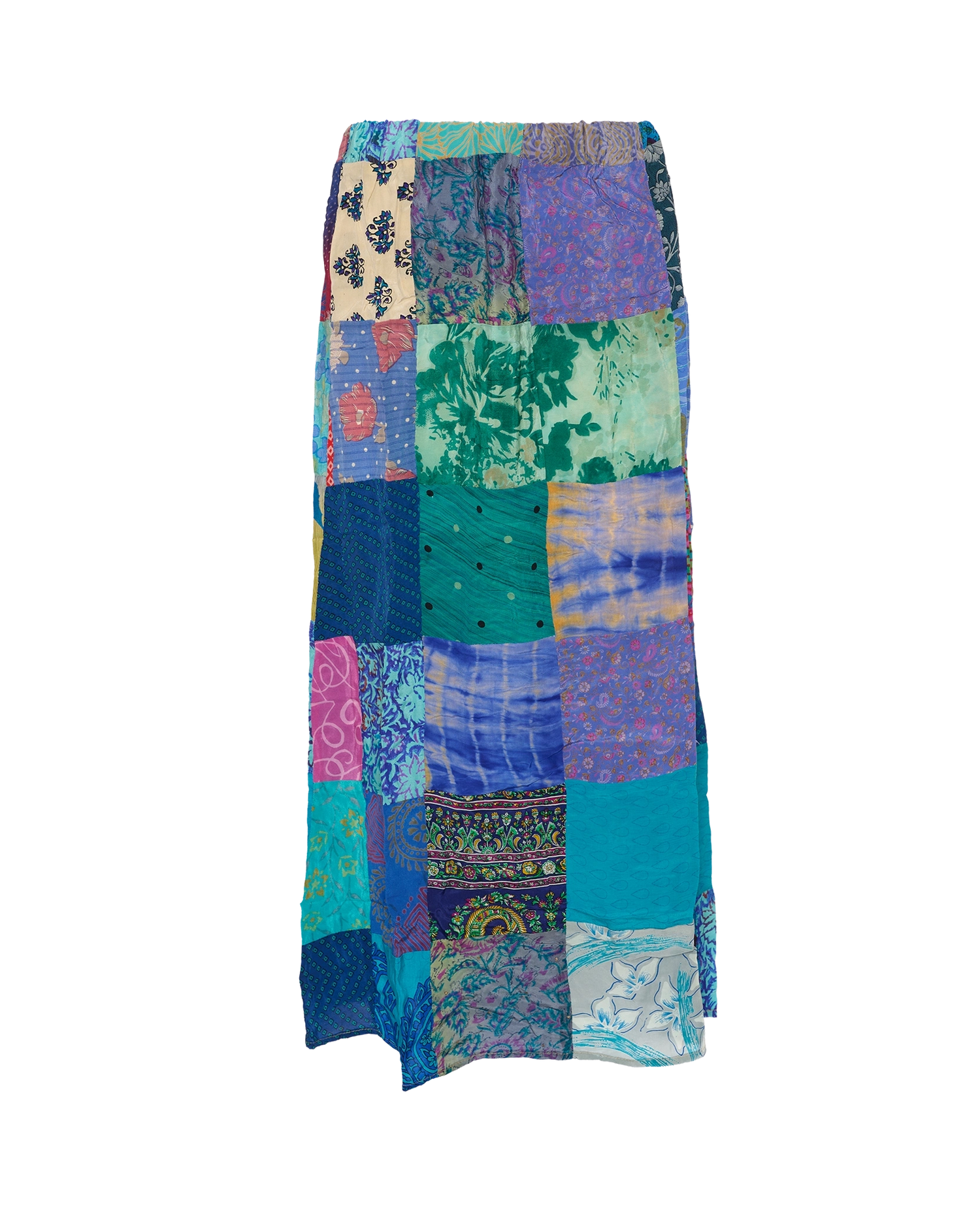 Maddie SILK Patchwork Skirt - No. 93