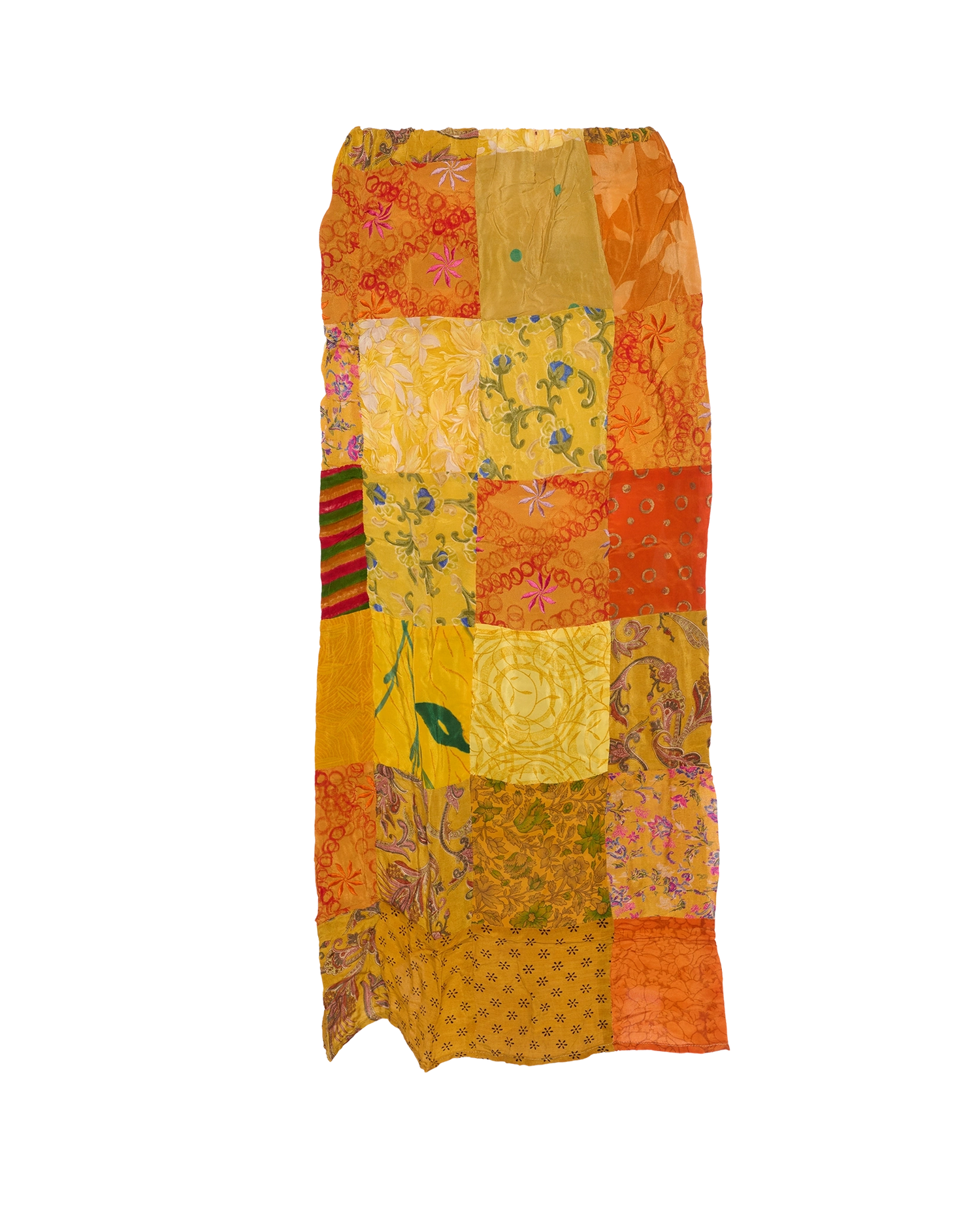Maddie SILK Patchwork Skirt - No. 95