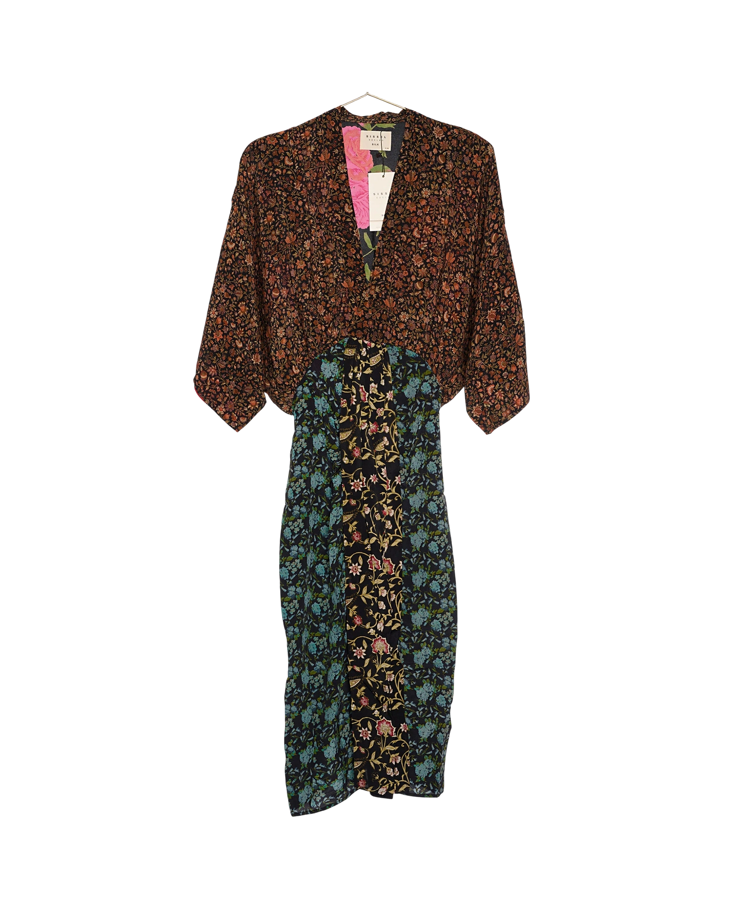 Juno SILK Mix Dress - No. 100