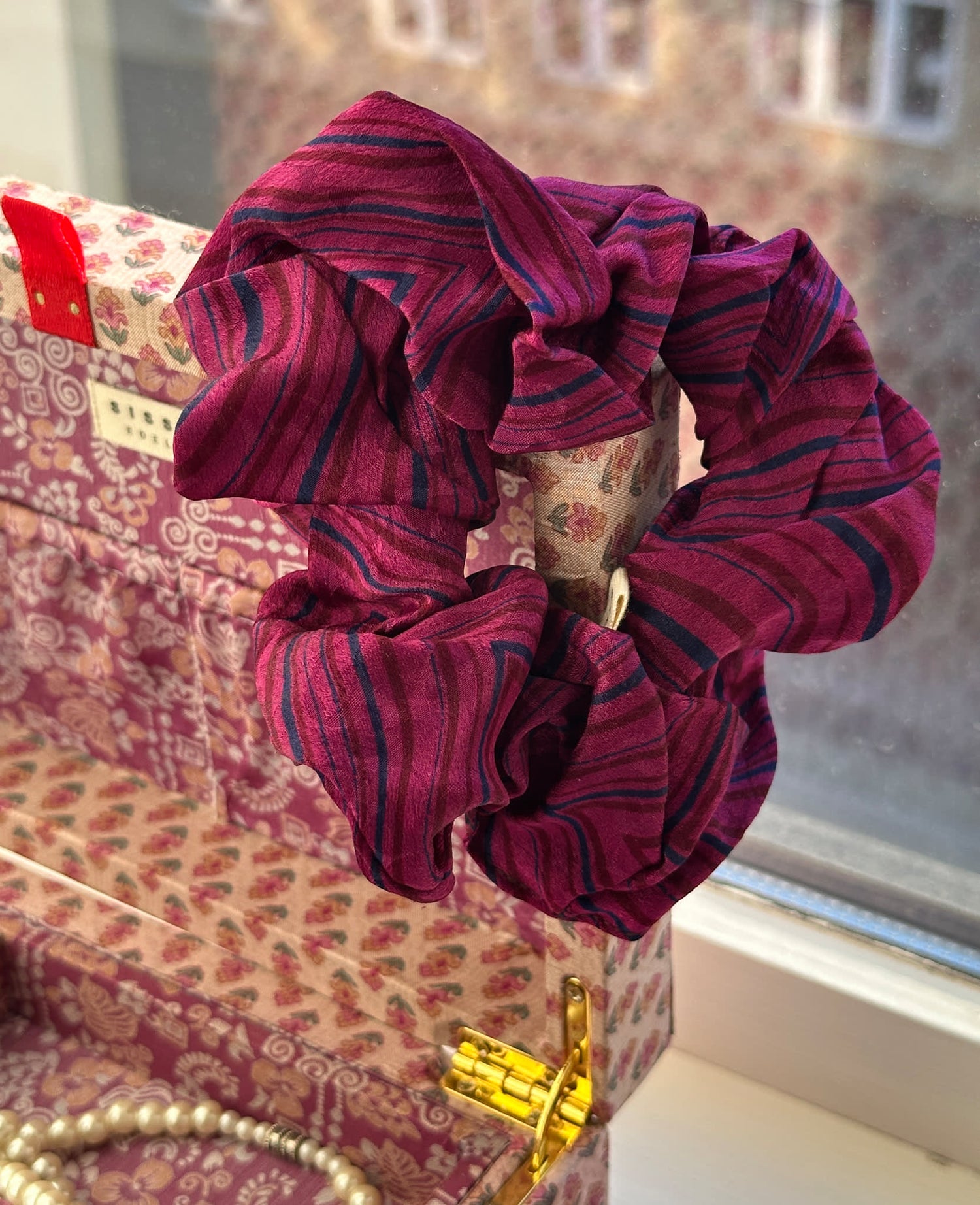 Meadow SILK Scrunchie - No. 23