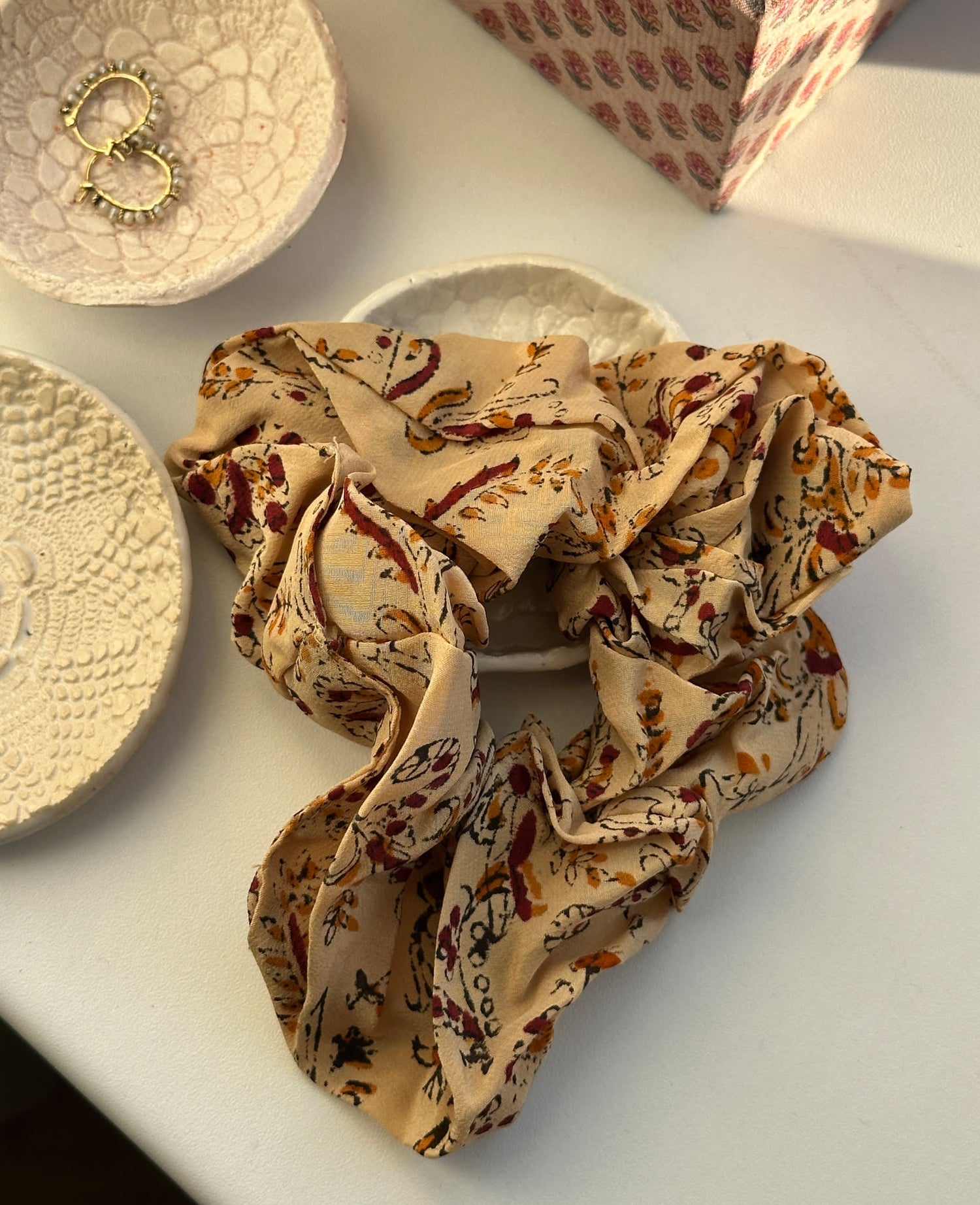 Meadow SILK Scrunchie - No. 24