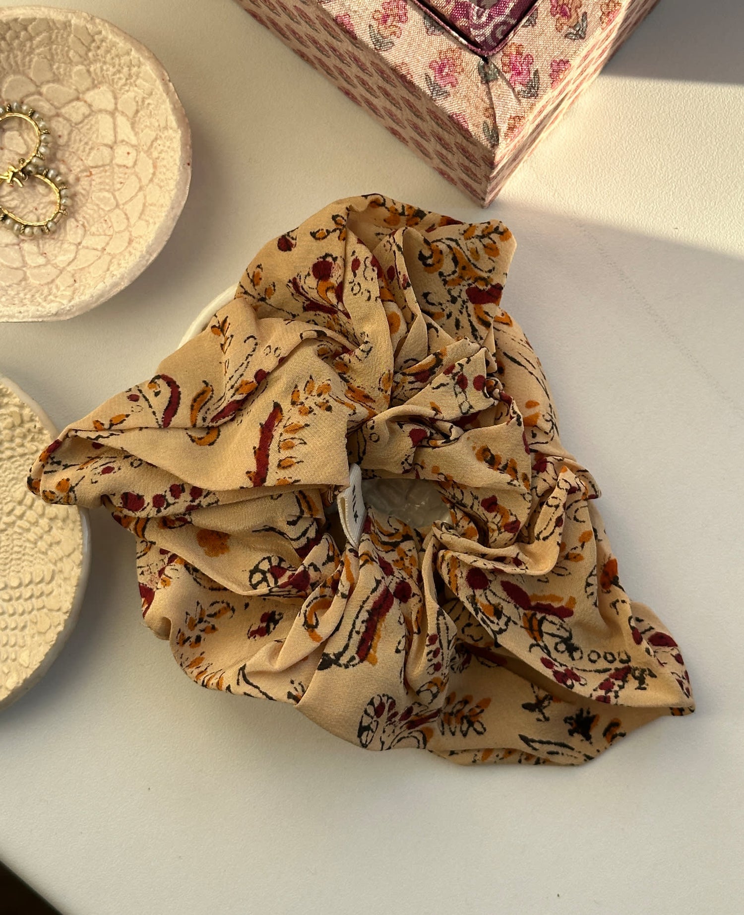 Meadow SILK Scrunchie - No. 24