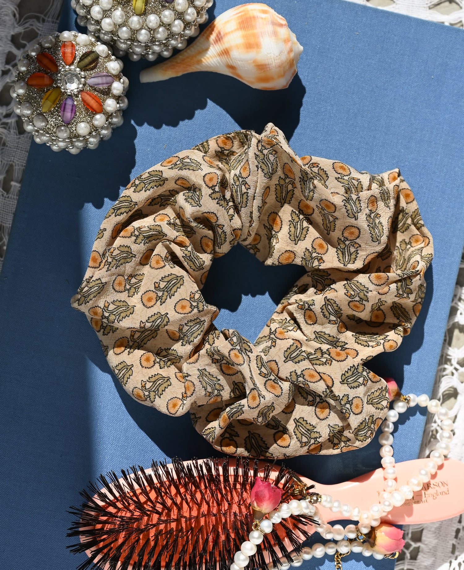 Meadow SILK Scrunchie - No. 62