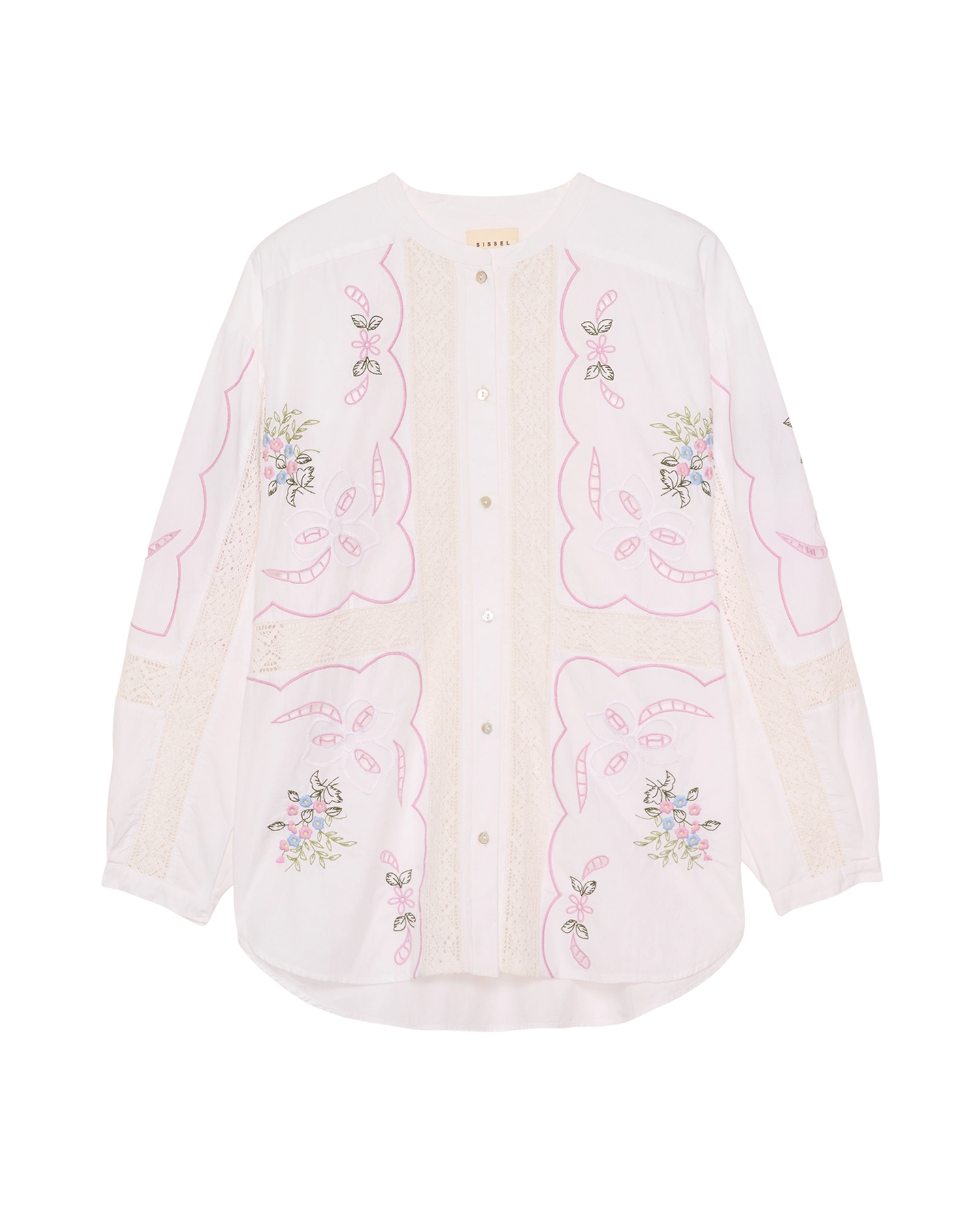 Sada Shirt - White Pastel