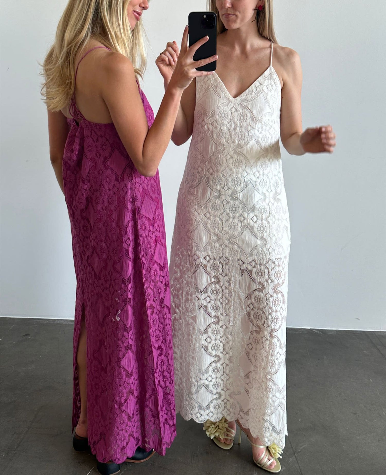 Sascha Strap Dress - Off White