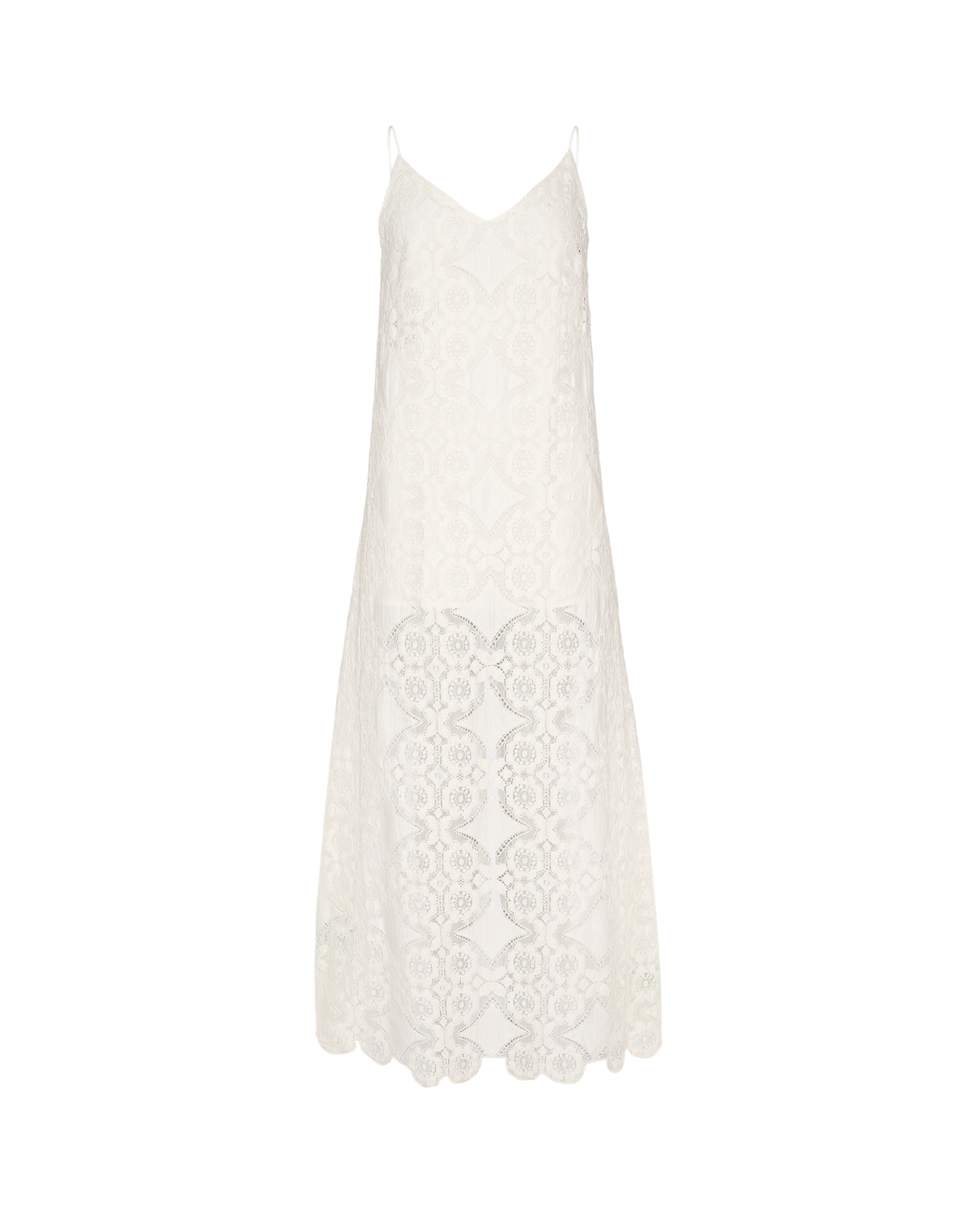 Sascha Strap Dress - Off White