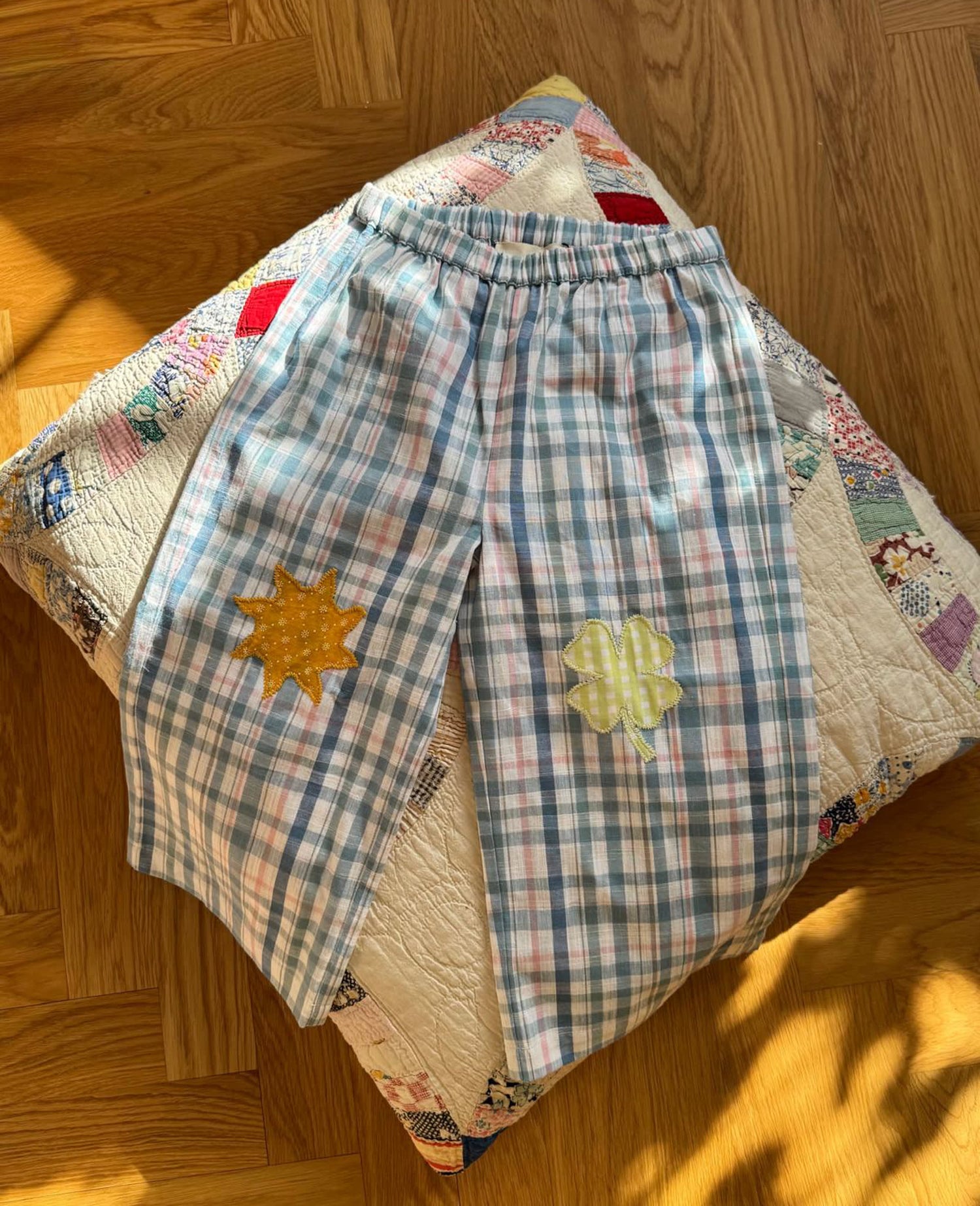 Saxo MINI Pants - Pastel Checks