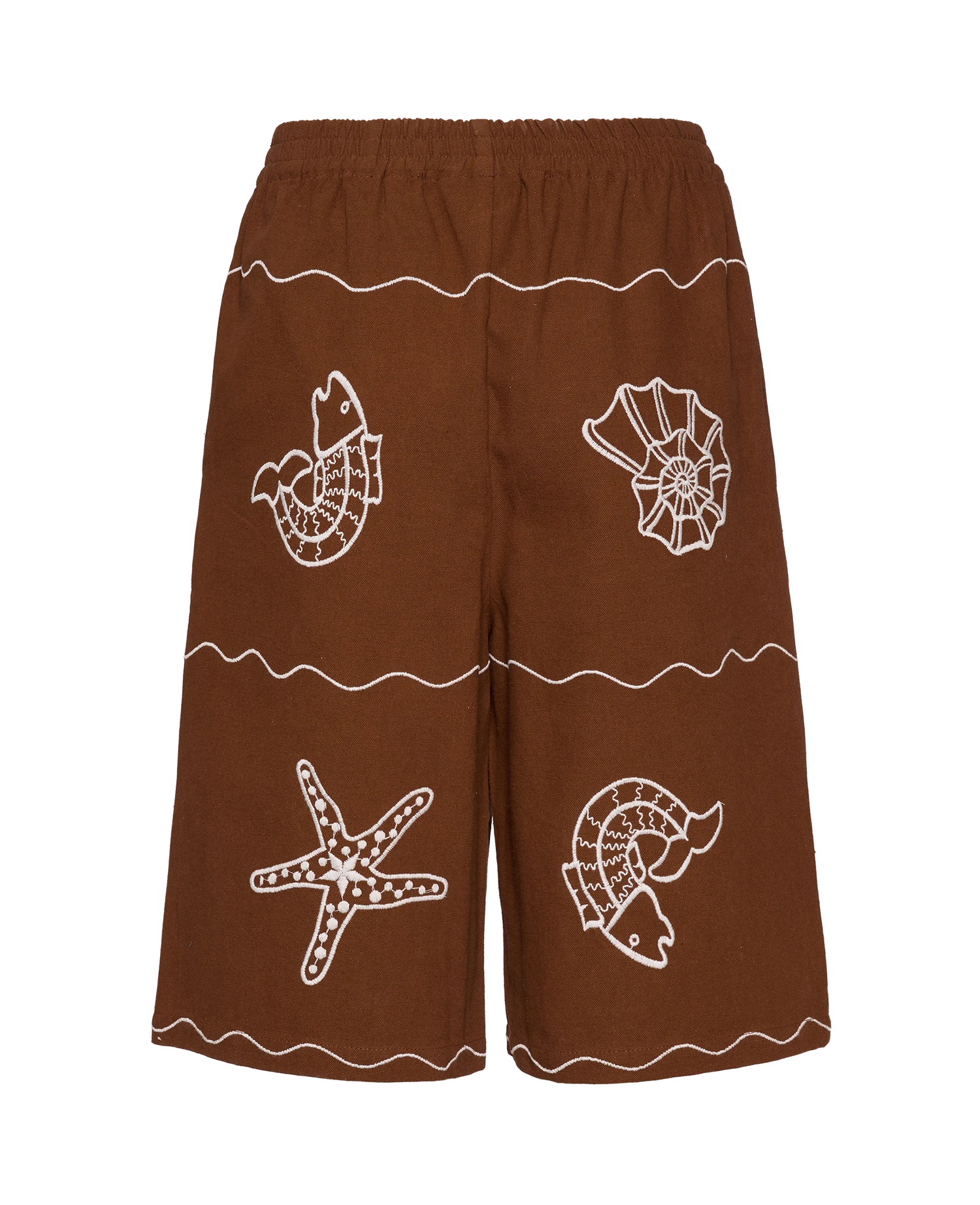Seashell Shorts - Soft Brown