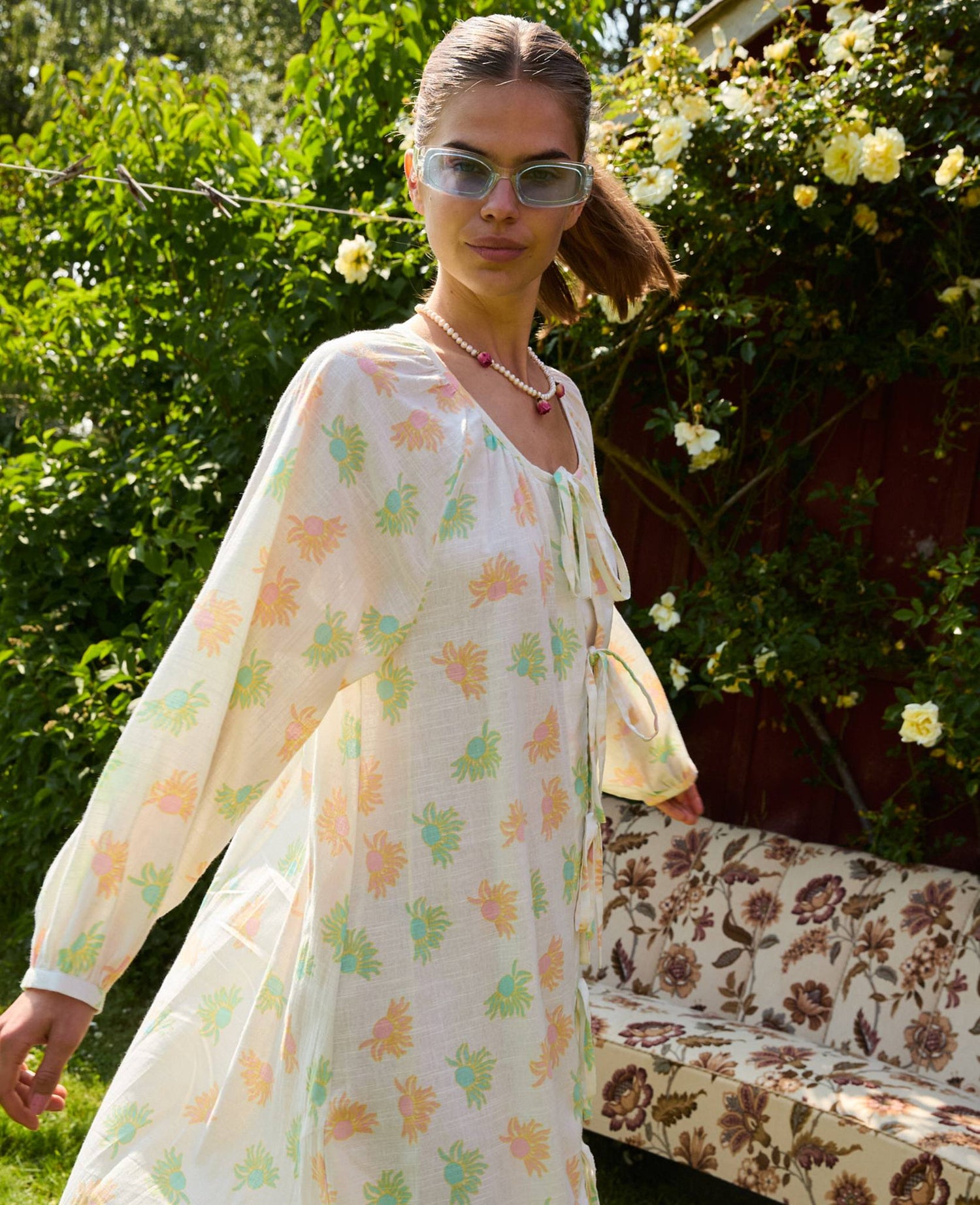 Stinne Dress - Pastel Sun