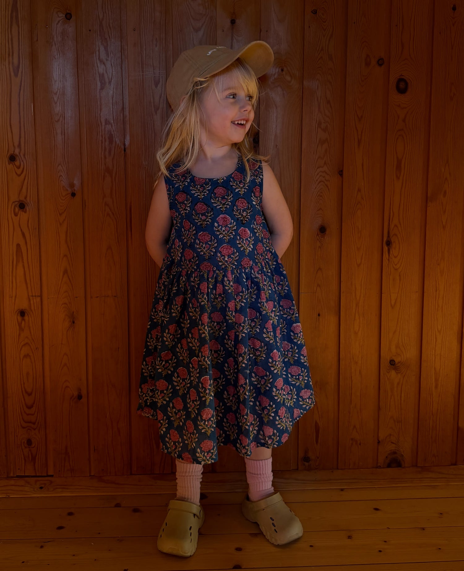 Suri MINI Dress - Pink Flowers